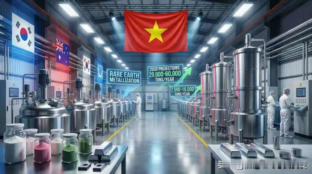 韩国想当然了！计划绕开中方赴越开采稀土，被越南要求留下产业链