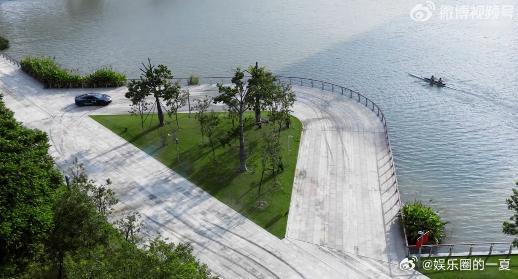 广汽昊铂《广州飘移》太有创意了！把漂移和全运会祝福结合得恰到好处，形式新颖独特，