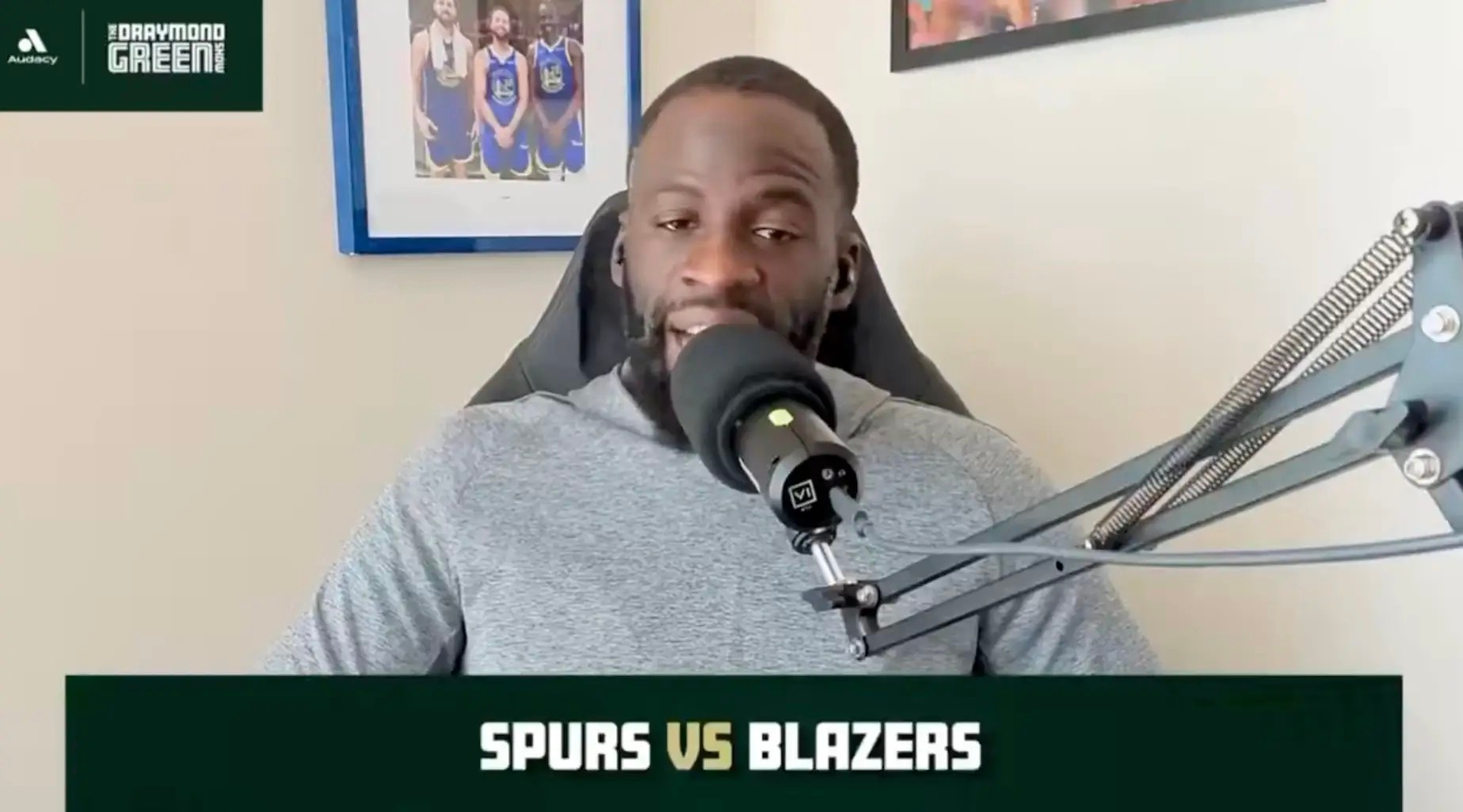 🔥追梦谈卡斯尔：他是天生的赢家，是马刺队内的核心关键人物明日NBA季后赛G5，