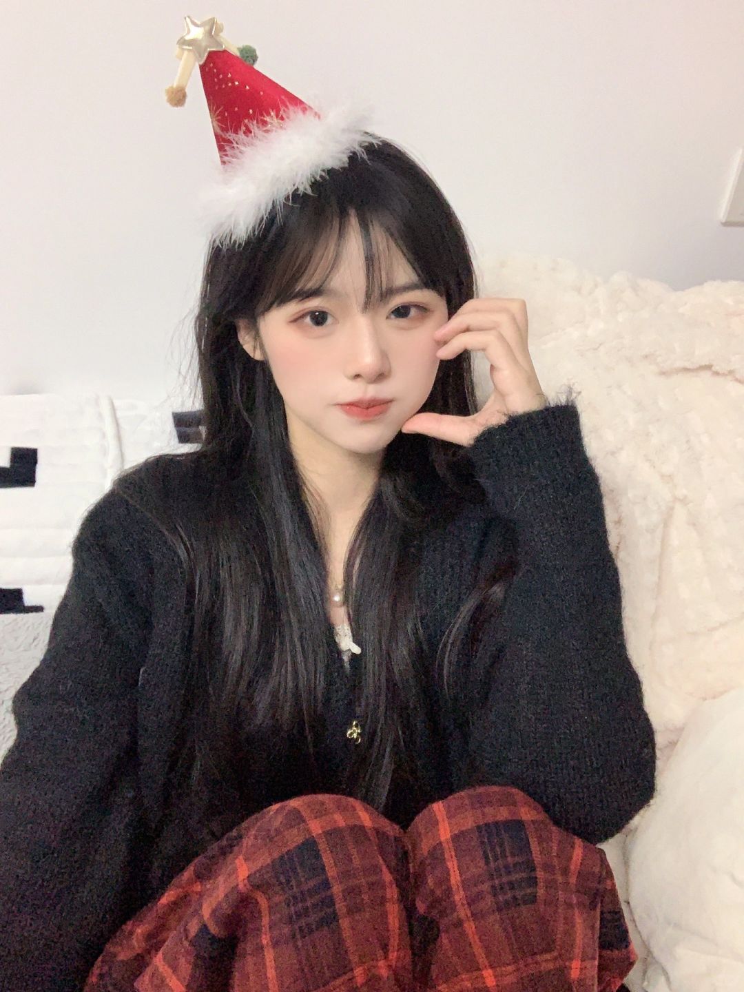 我的爱就像圣诞树顶的星星🌟