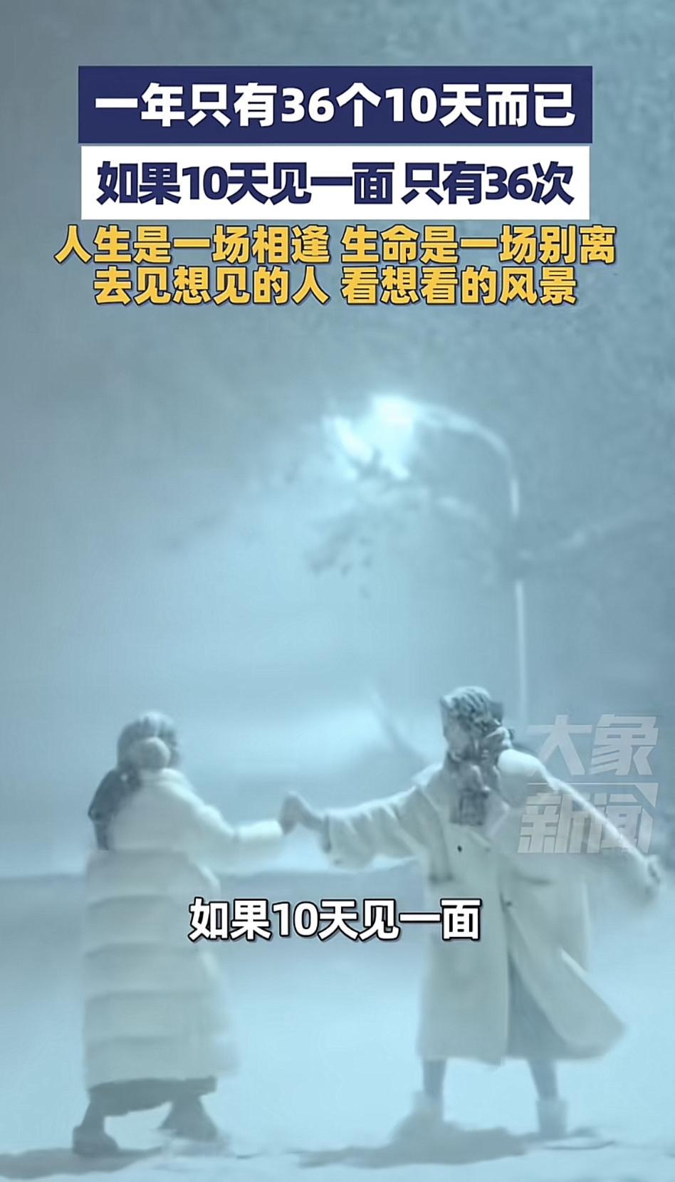 一年就36个10天，真的得珍惜每一次相遇。就像有人记录2026年1月10日到20