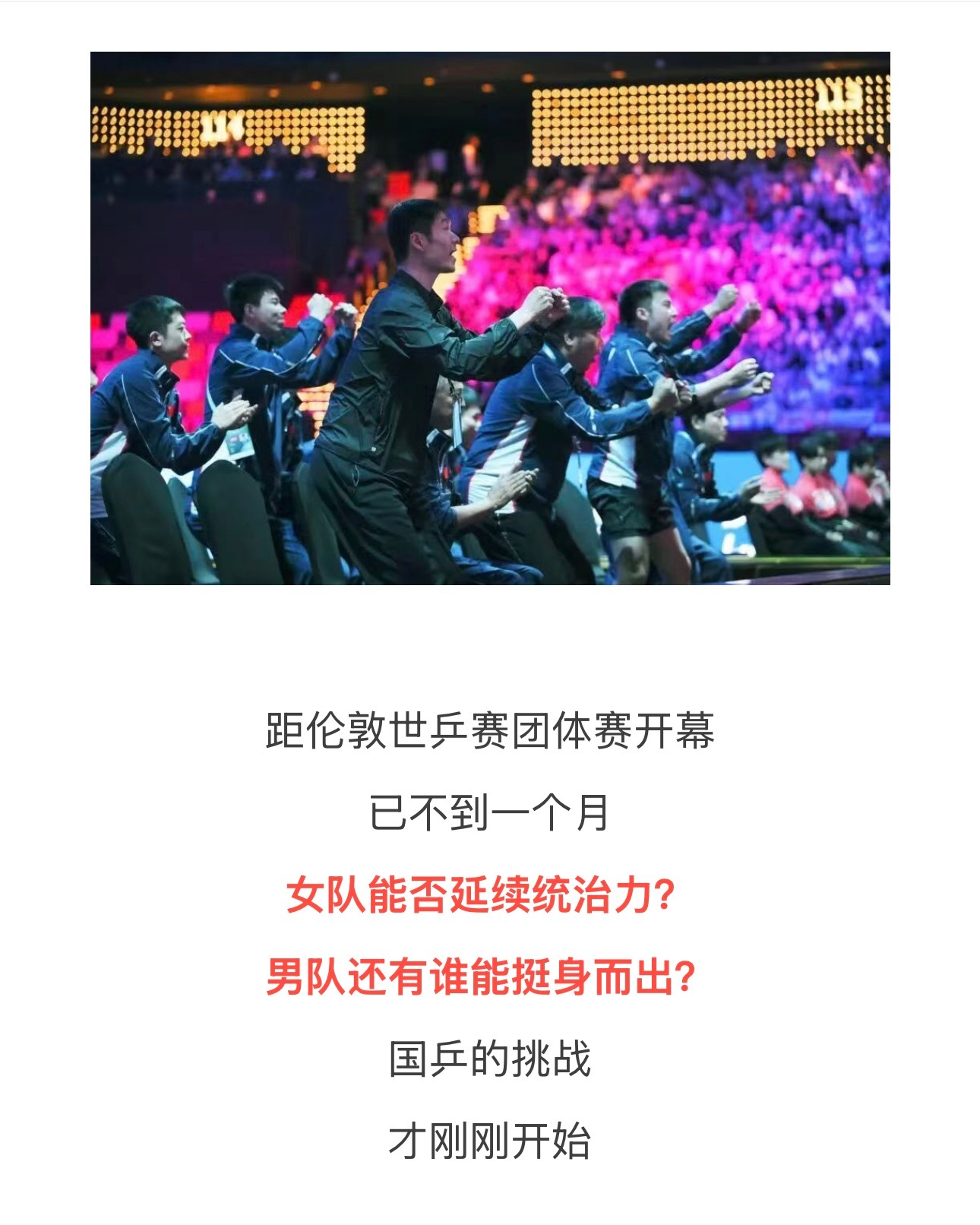 我还是那句话 二王一马50岁是追梦的最好年龄你们该挺身而出了