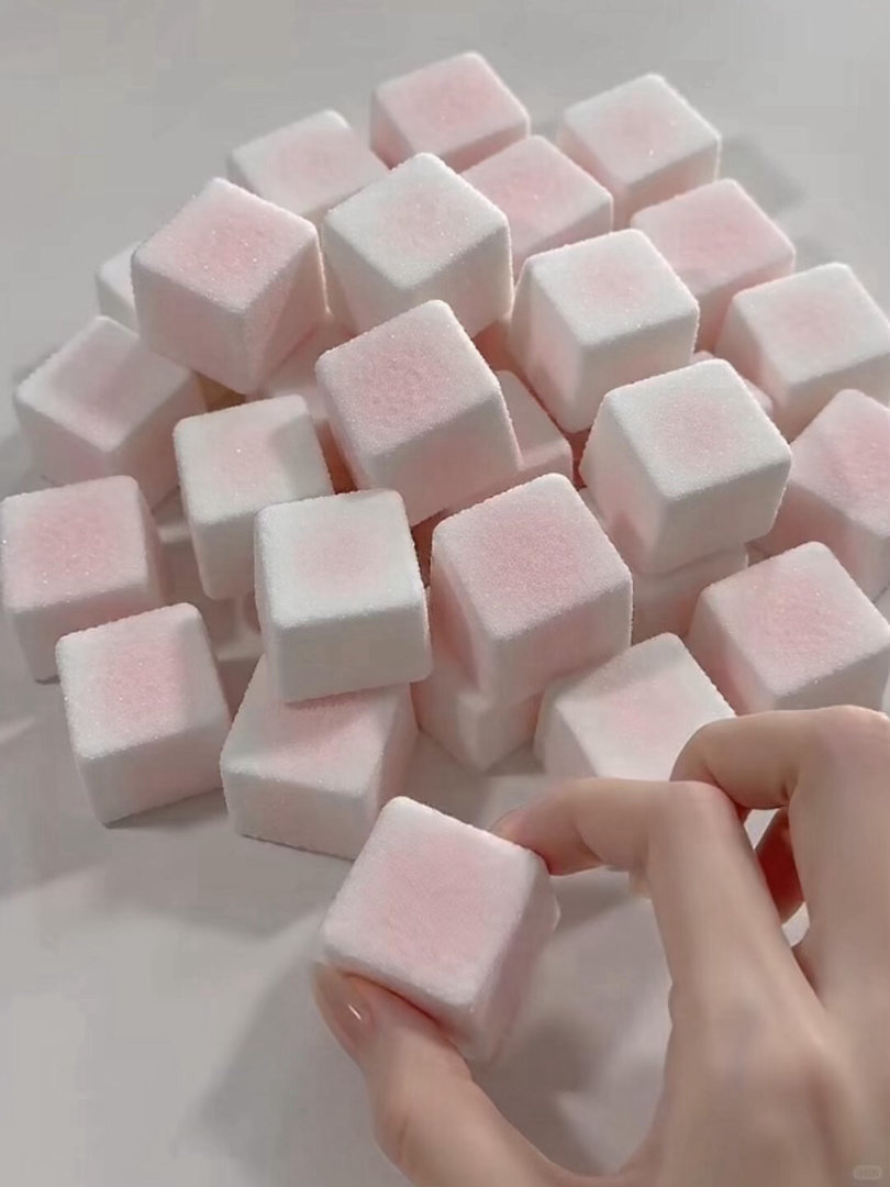 捏碎绵软雪花酥ASMR ​​​