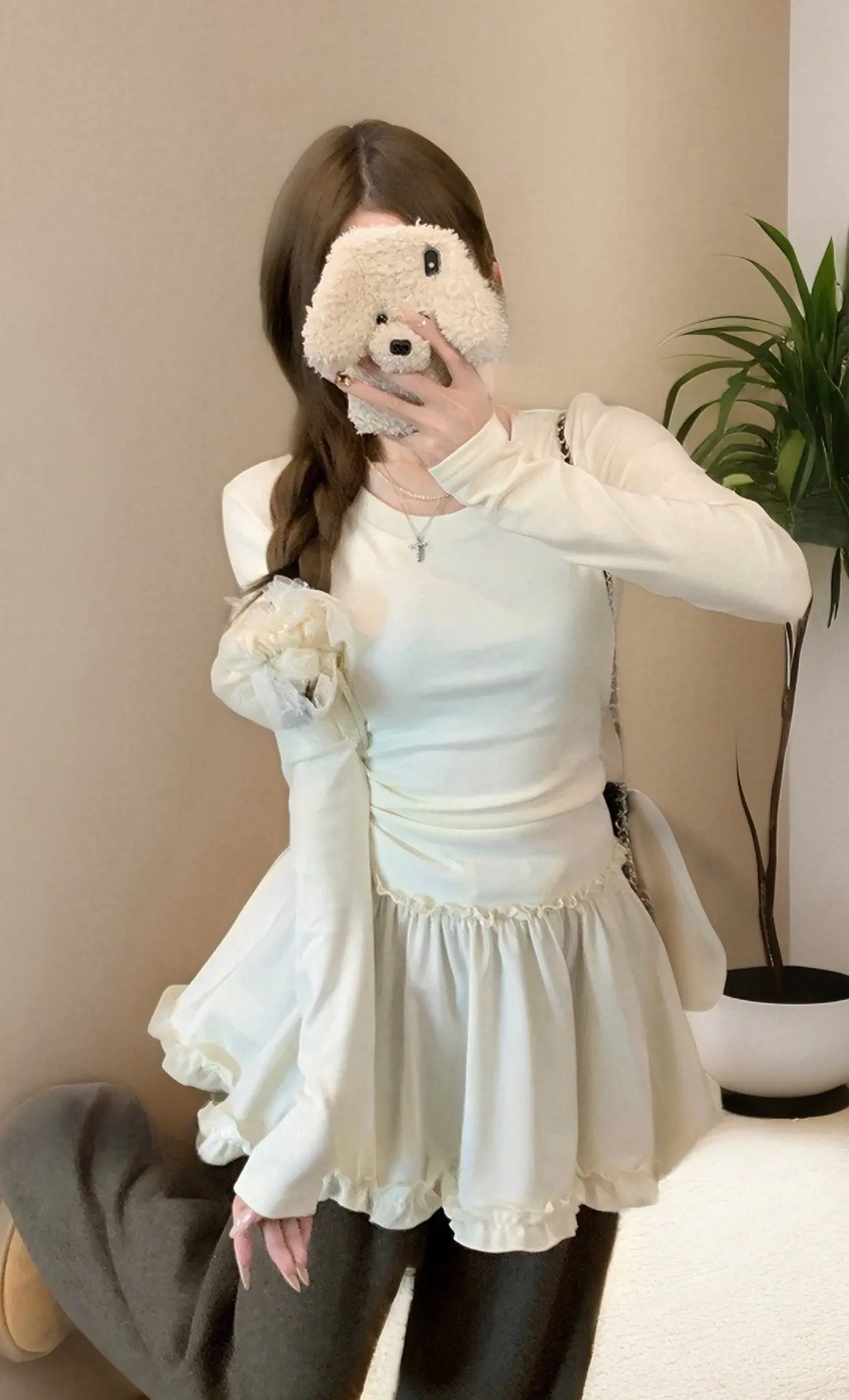 这件打底连衣裙太好搭啦，显瘦又减龄。宝子们看过来呀！今天必须给你们安利...