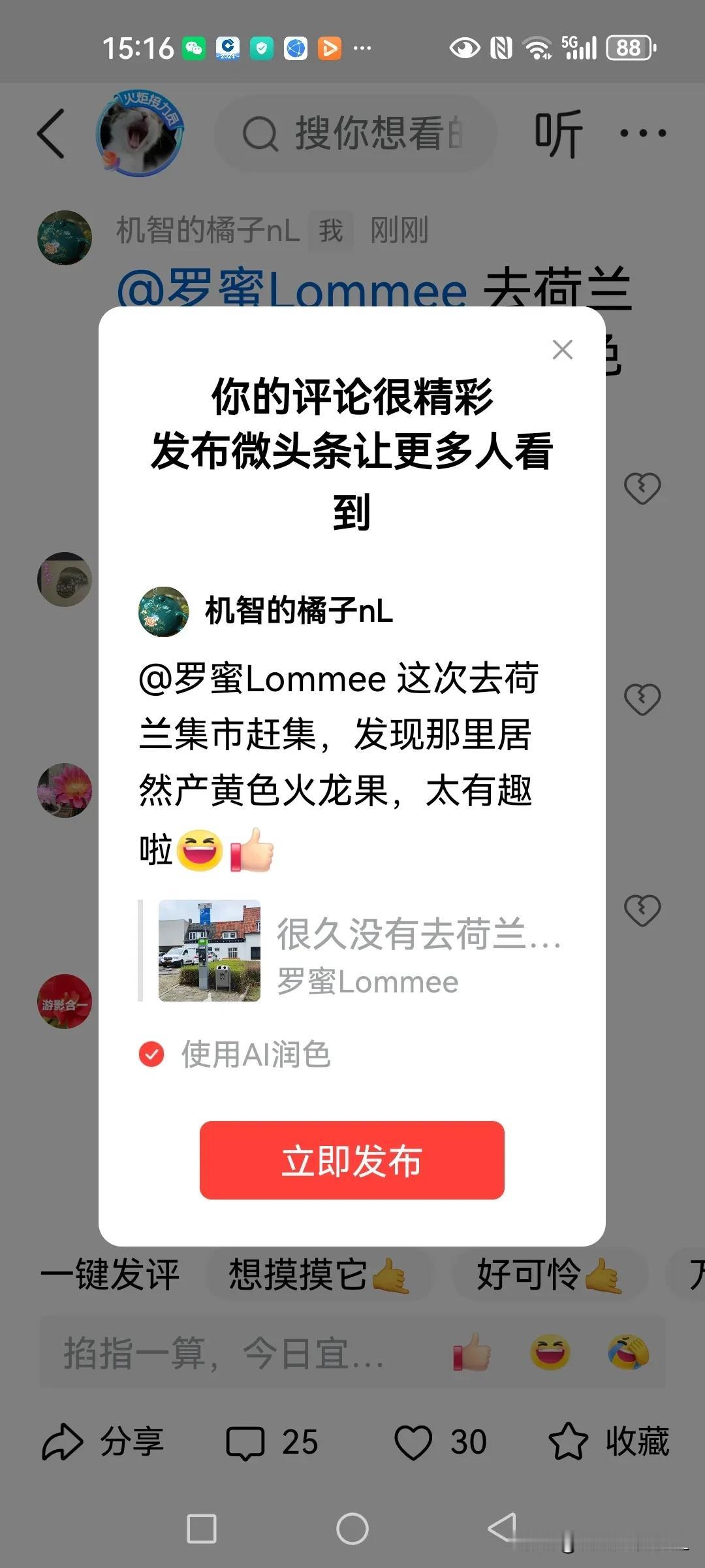 @罗蜜Lommee 这次去荷兰集市赶集，发现那里居然产黄色的火龙果，买回来品尝品