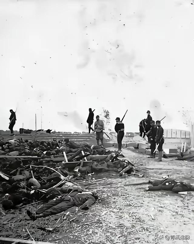 1944年，日军集结400兵力前来静乐城扫荡，结果被地雷阵炸死300多，尸体拉满