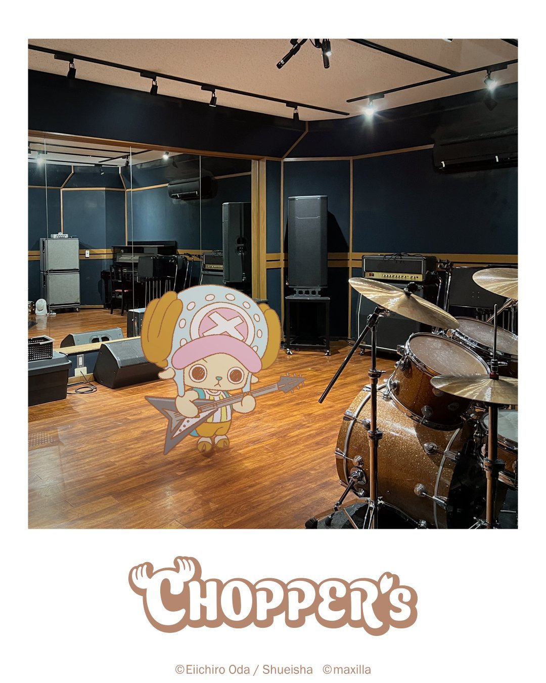 海贼王官方乔巴全新企划“CHOPPER's”，发一些乔巴在现实世界的图和视频。今