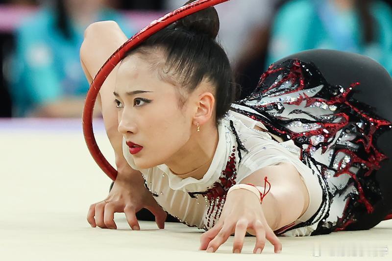 #王子露艺术体操个人全能进决赛#巴黎奥运会艺术体操个人全能资格赛，王子露在24名