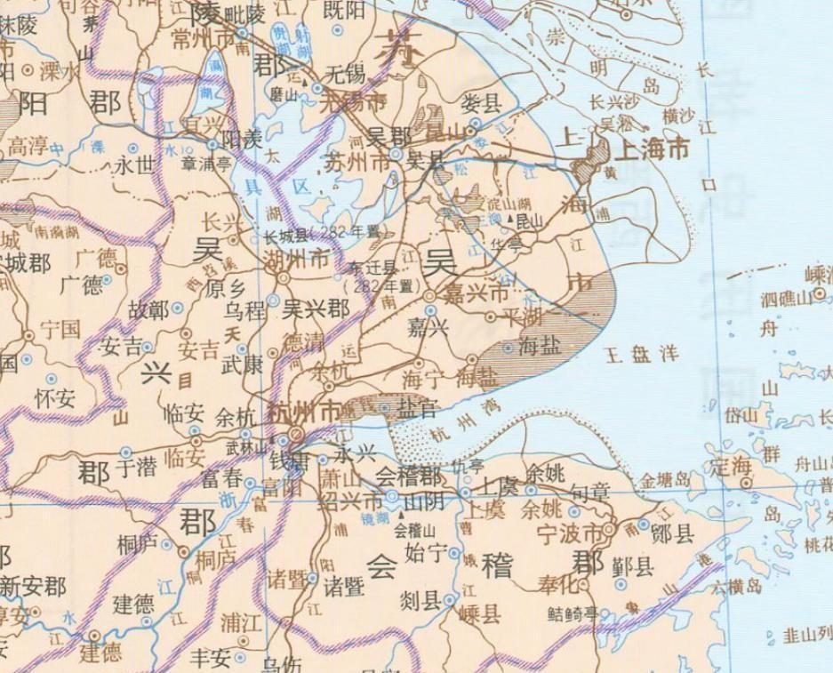 古代为何有三吴、三楚、三秦等众多带“三”的地名，它们具体都指哪些地区呢
公元前2