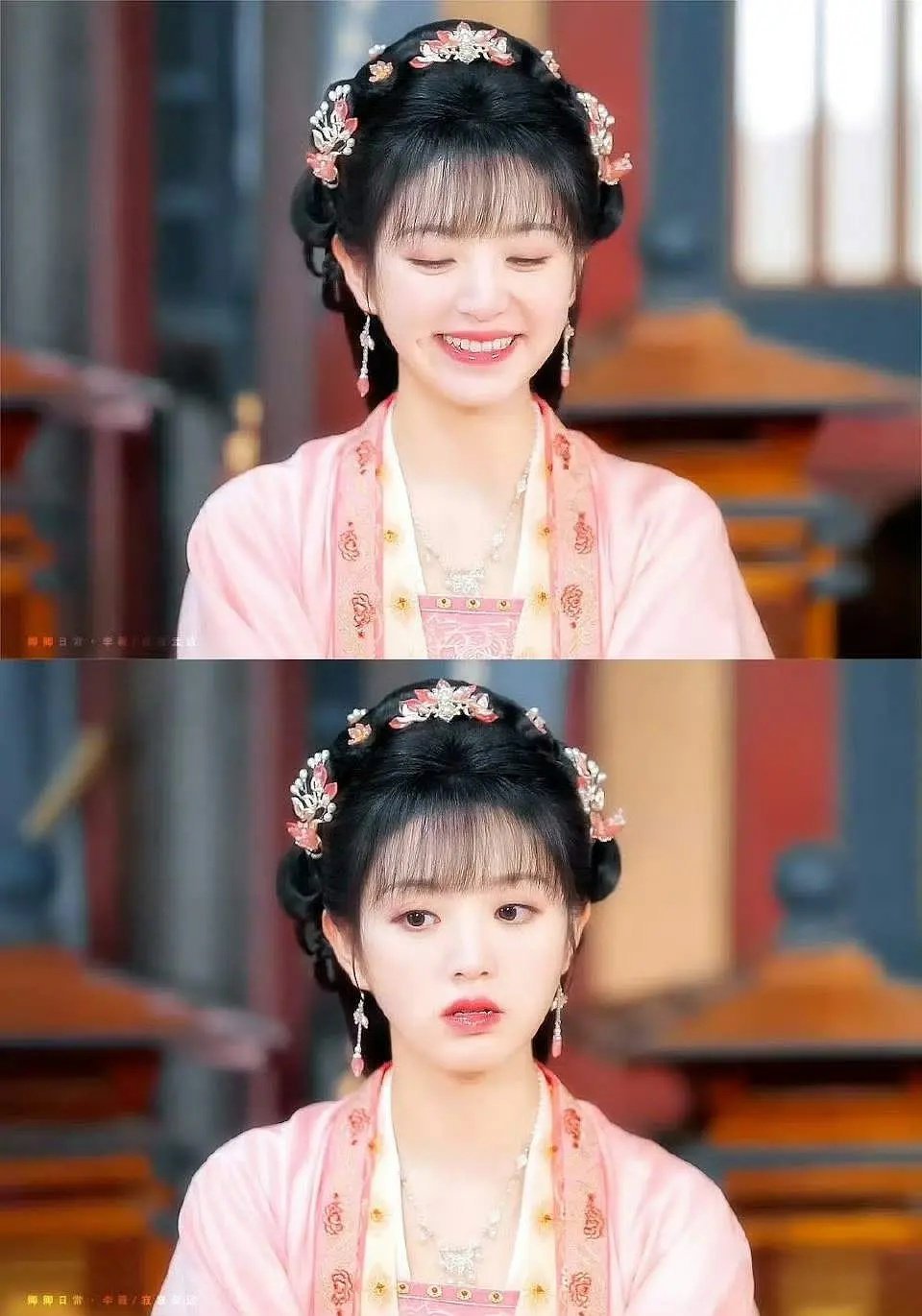 流量花有两大亮点，笑的甜美且脸上有肉 ​​​