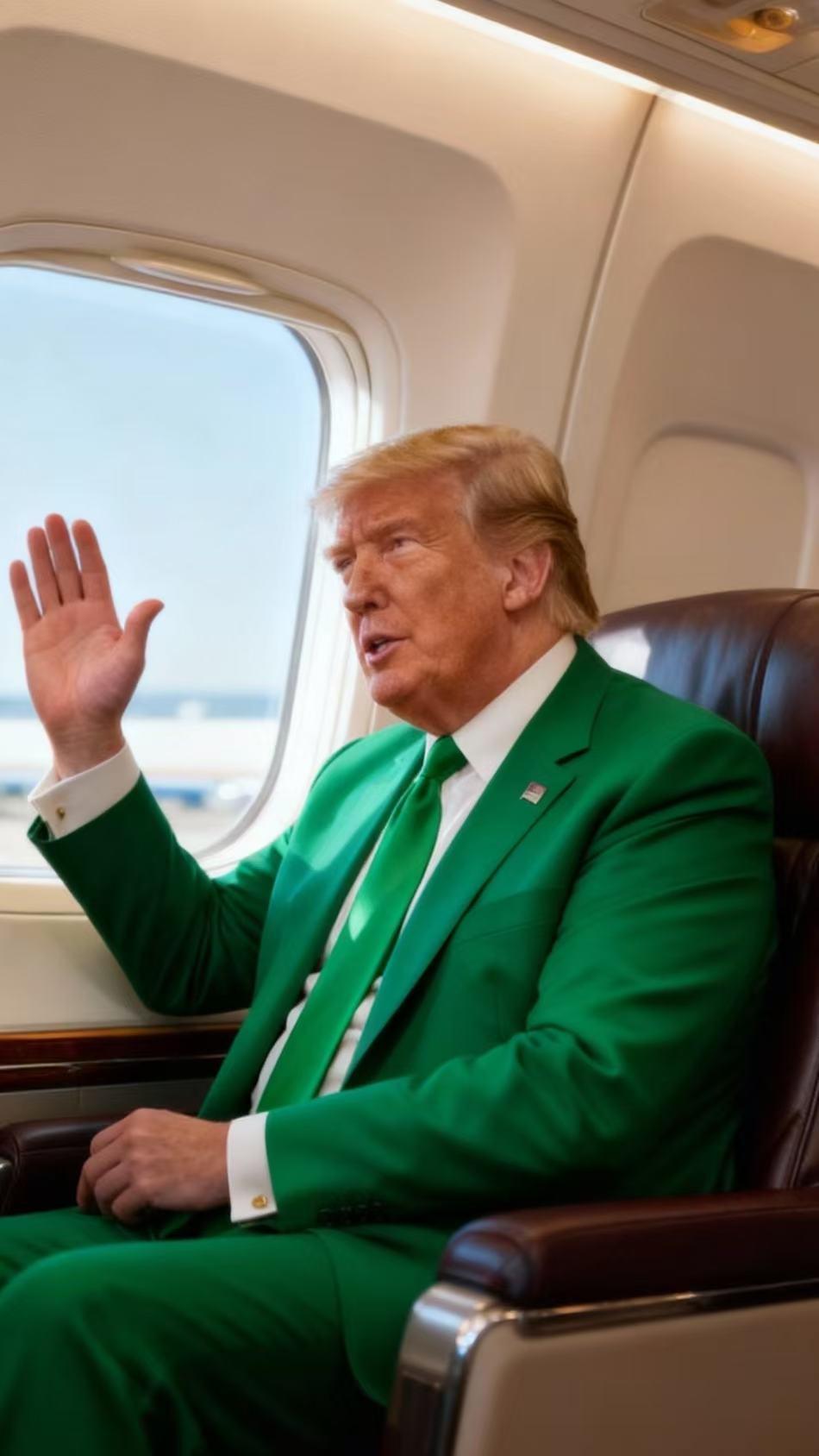 就在刚刚
特朗普硬气表示
11月3日，美国总统特朗普在返回华盛顿途中对随行记者表