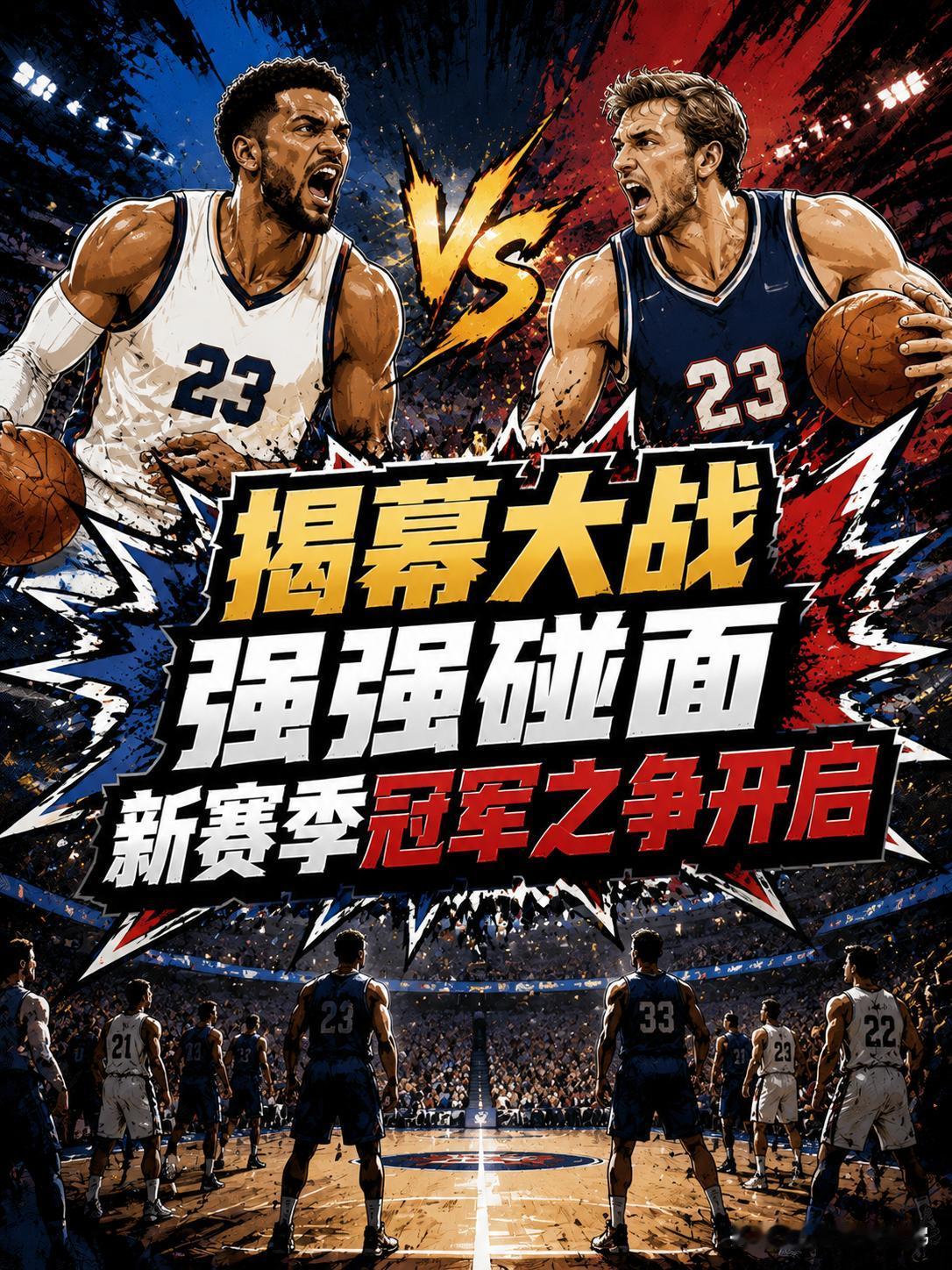 NBA新赛季的揭幕战曝光，大概率为尼克斯对阵76人。看来NBA官方显然是最懂球迷