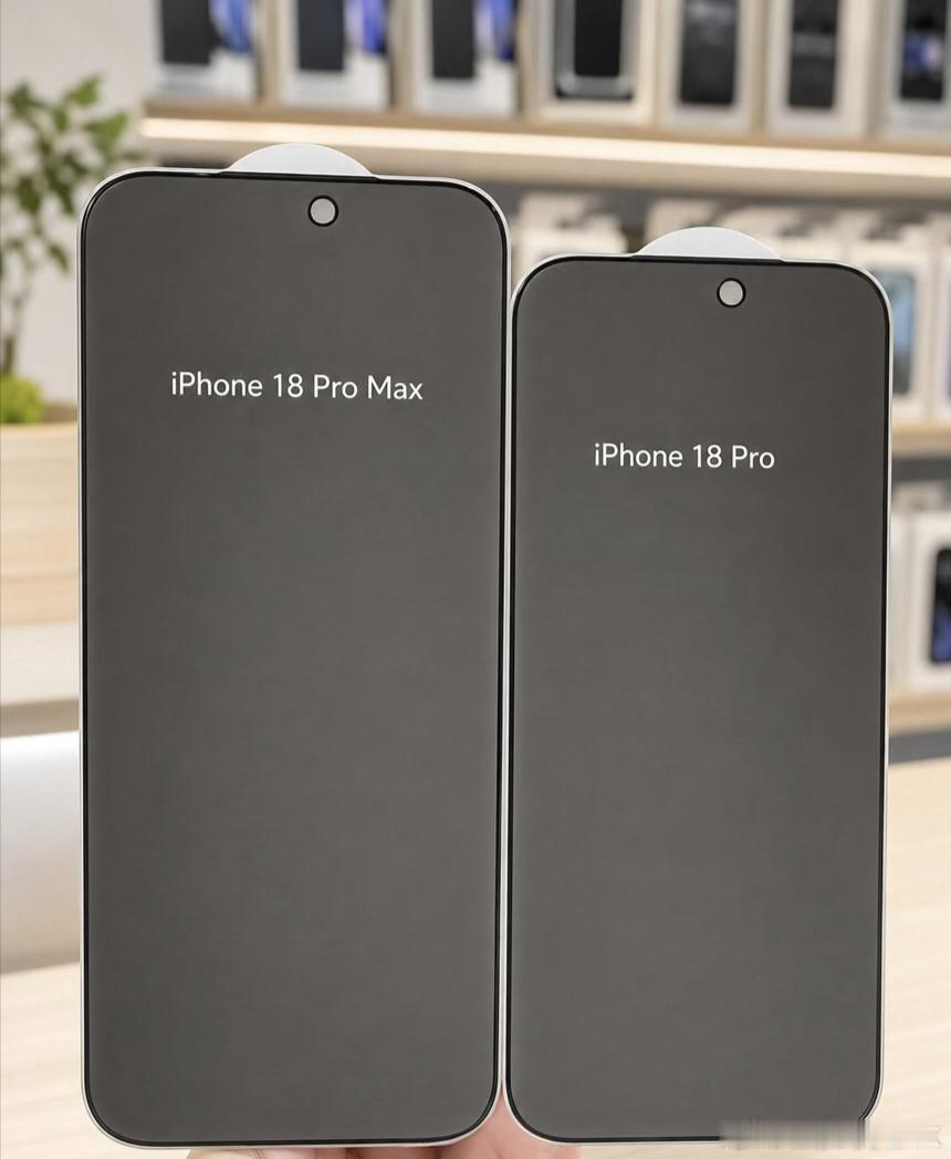史上颜值巅峰 iPhone要来了，灵动岛更小了 比17Pro系列缩小了约 35%