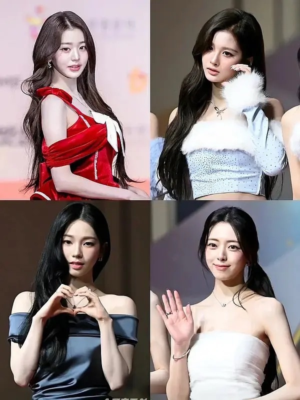 决战五颜一之巅今天同样出席 SBS红毯的五颜一候选人们张元英、雪允、柳智敏、申有