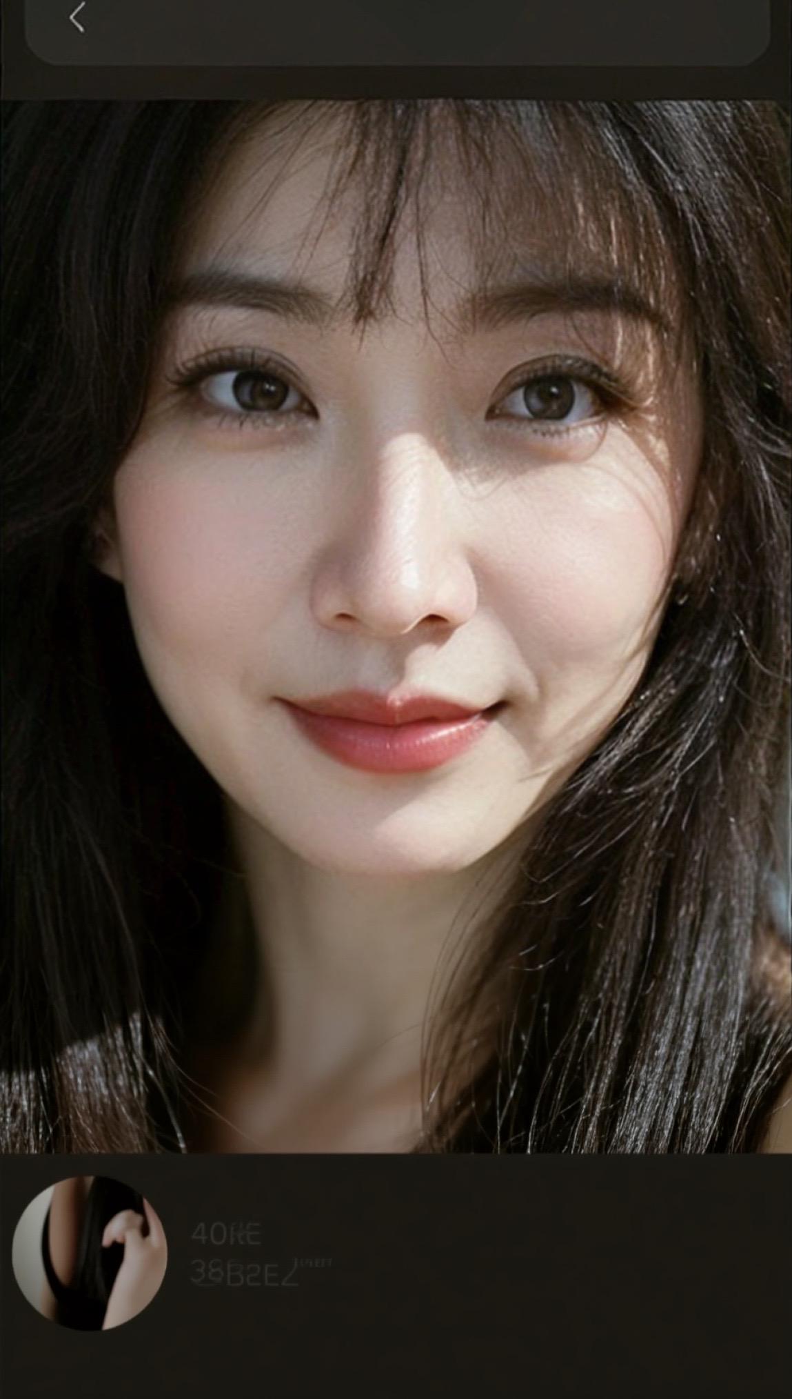 素颜风情自拍 抖音ai创作