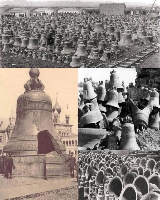 百年前，全世界销毁了多少大钟呀。疗愈的钟声现在很难听到了。 ​​​