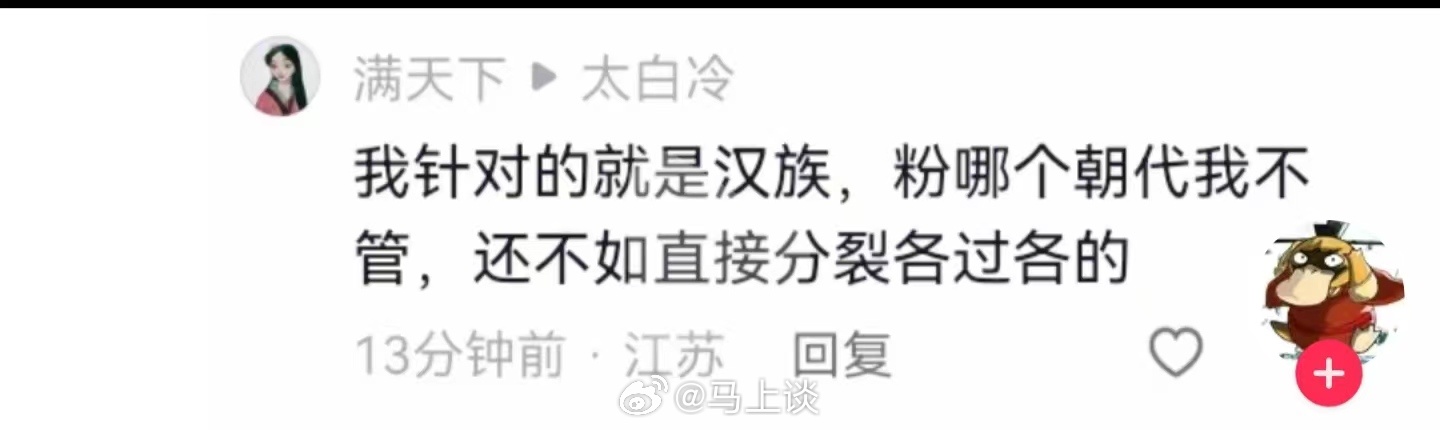 网友投稿：账号“满天下”的极端言论。挂了这么多国旗，怕是个吃狗粮的？ ​​​