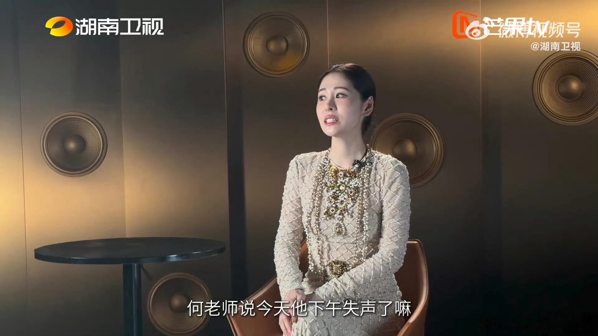 张碧晨曝何炅主持歌手前失声何炅曾登台前失声 何炅上台前失声一点音都发不出歌手20