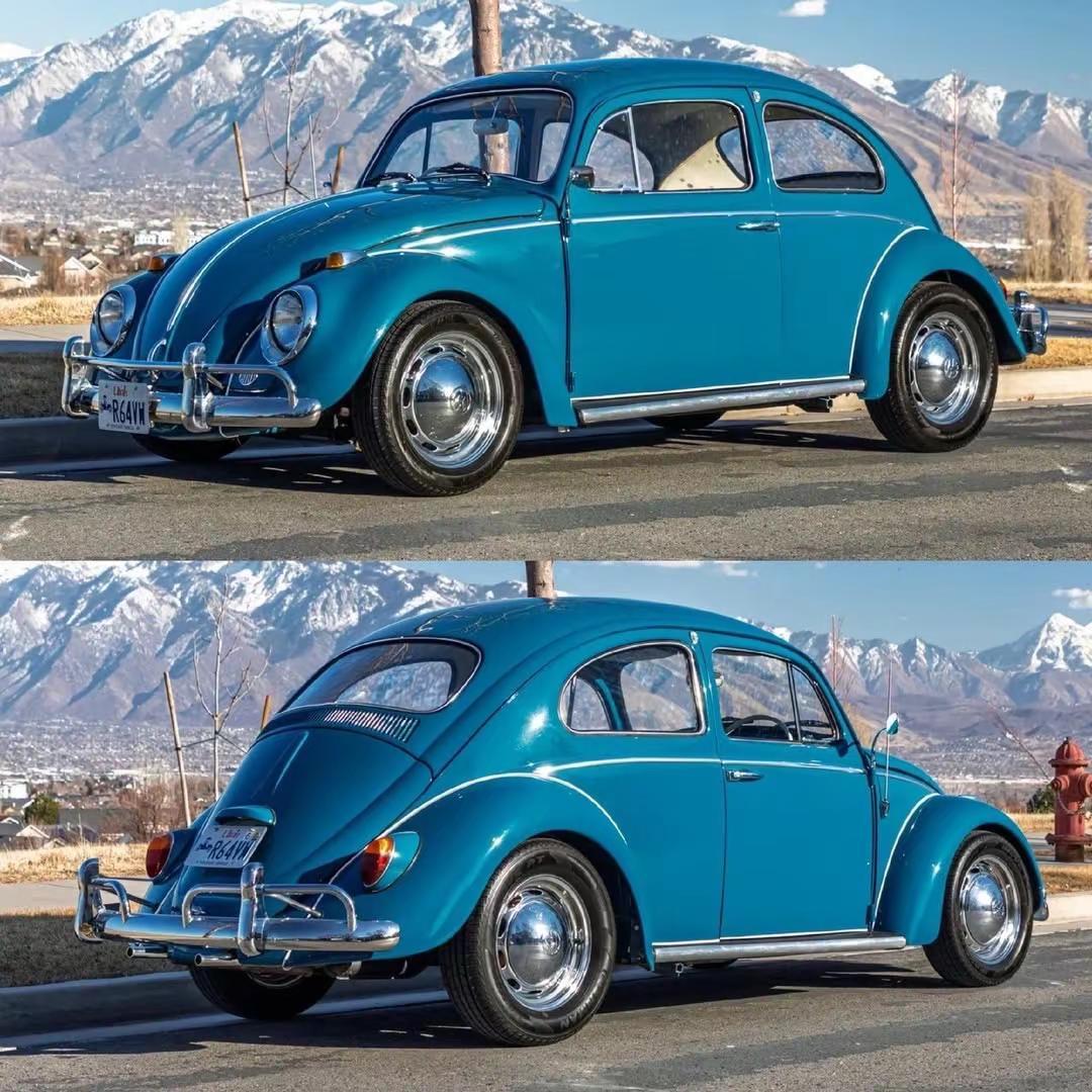 1964款 Volkswagen Beetle Deluxe，是把功能主义与温柔