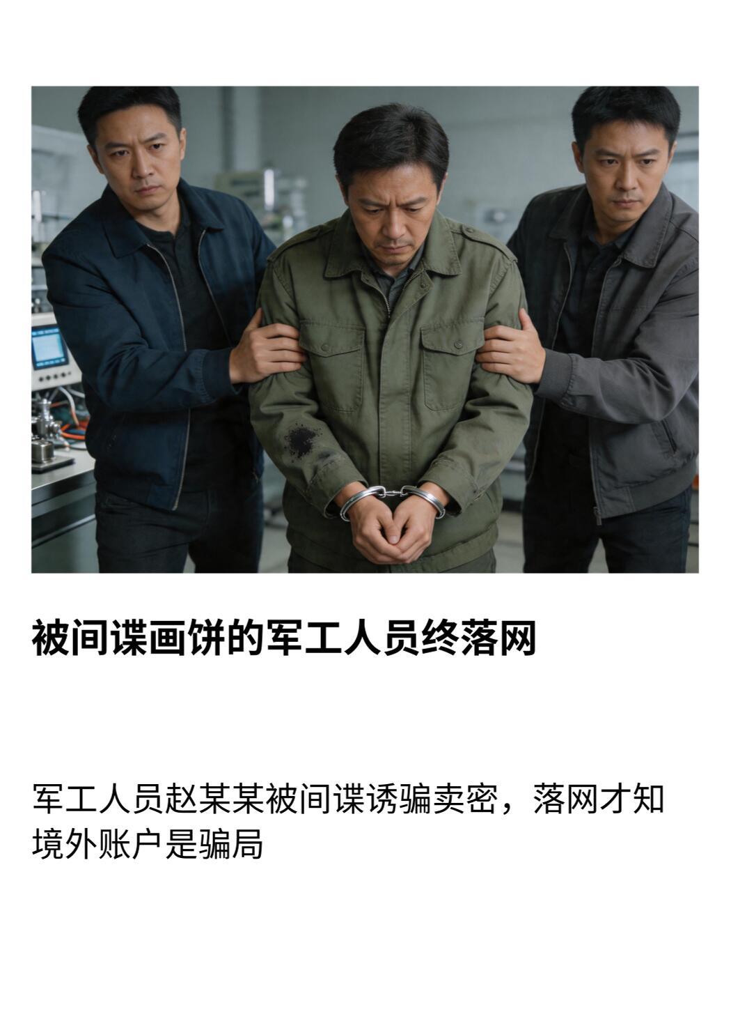 近年中国军工领域连续打掉多起“内鬼”案，核心是金钱、美色、胁迫被境外策反，从一线