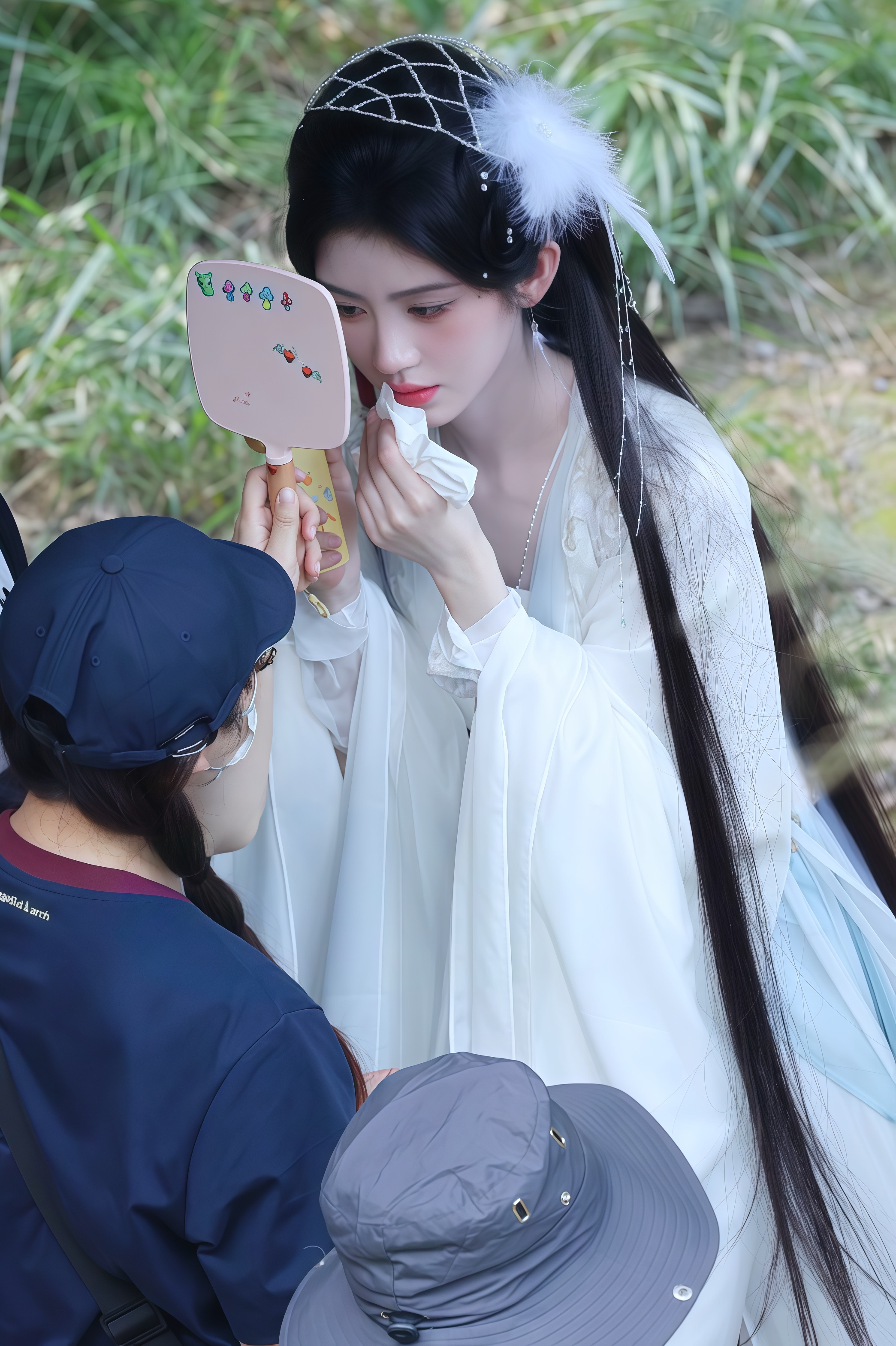 有点嫦娥仙子那味儿了 