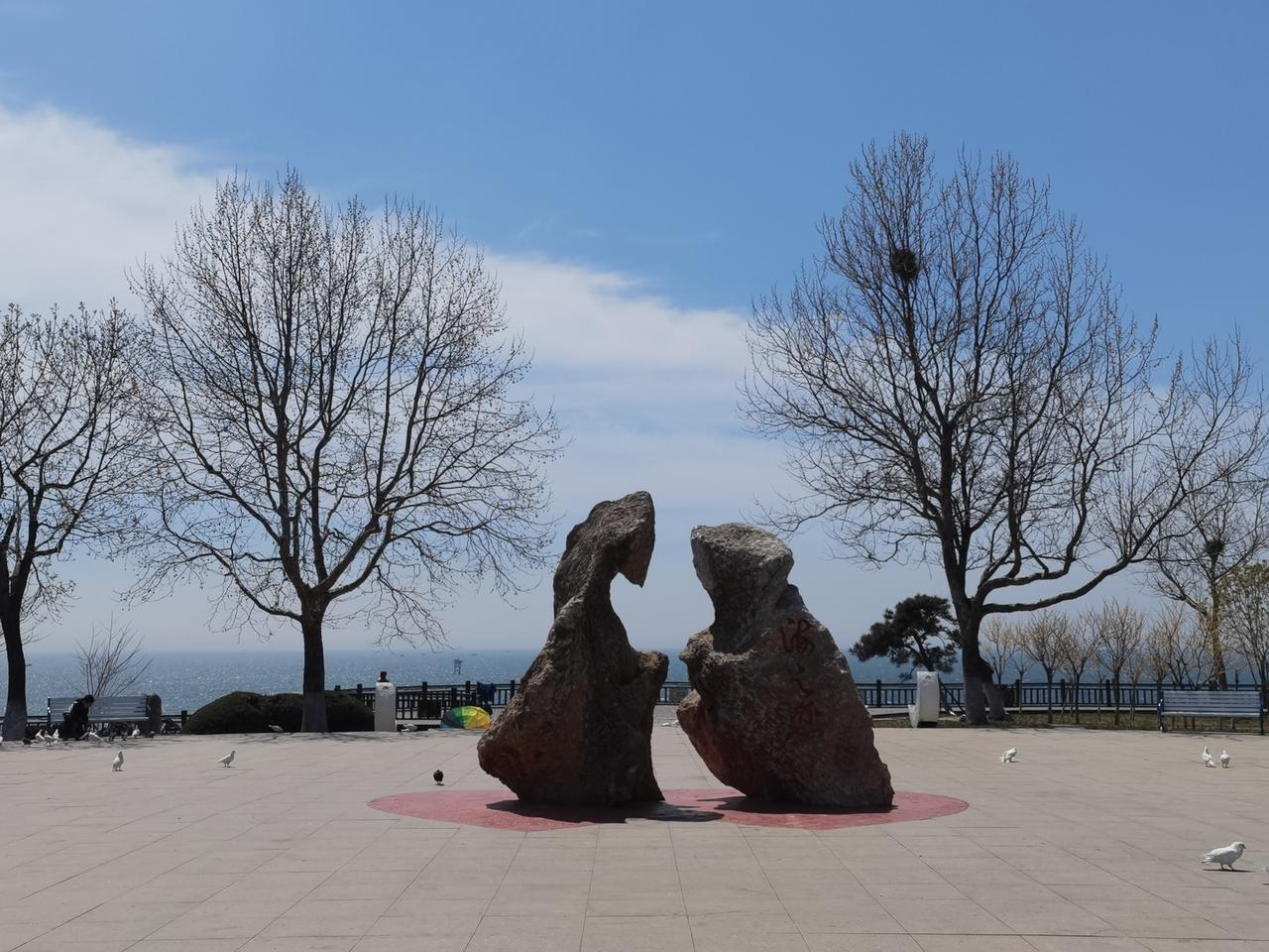 大连黄海海滨即景