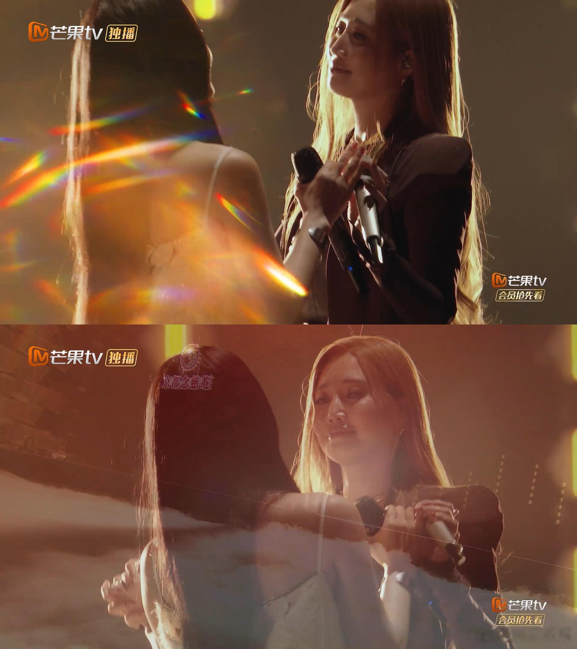 ALin 黄龄十指紧扣声生不息 造型巧思拉满好感！西装配白纱不仅好看，更和舞台主