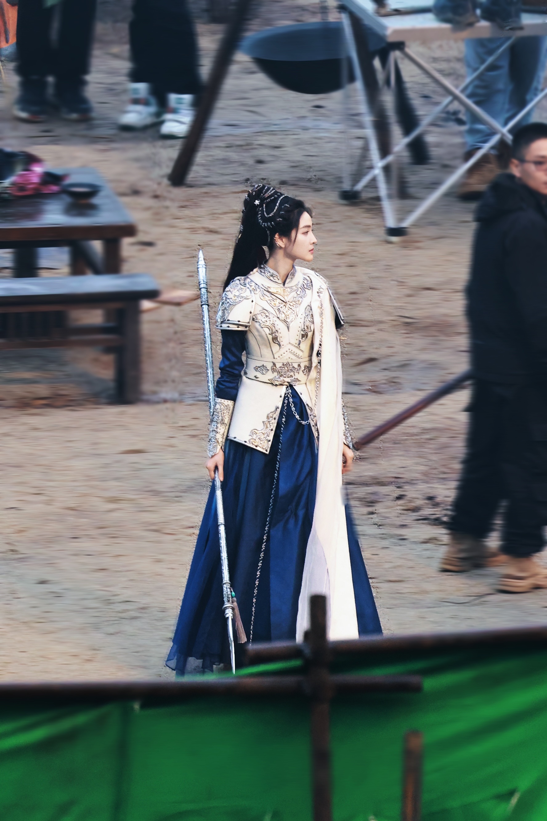 好飒的妆造！！饰演厉雪扬的张凯莹长相好英气#狐妖小红娘王权篇##狐妖王权篇厉雪扬