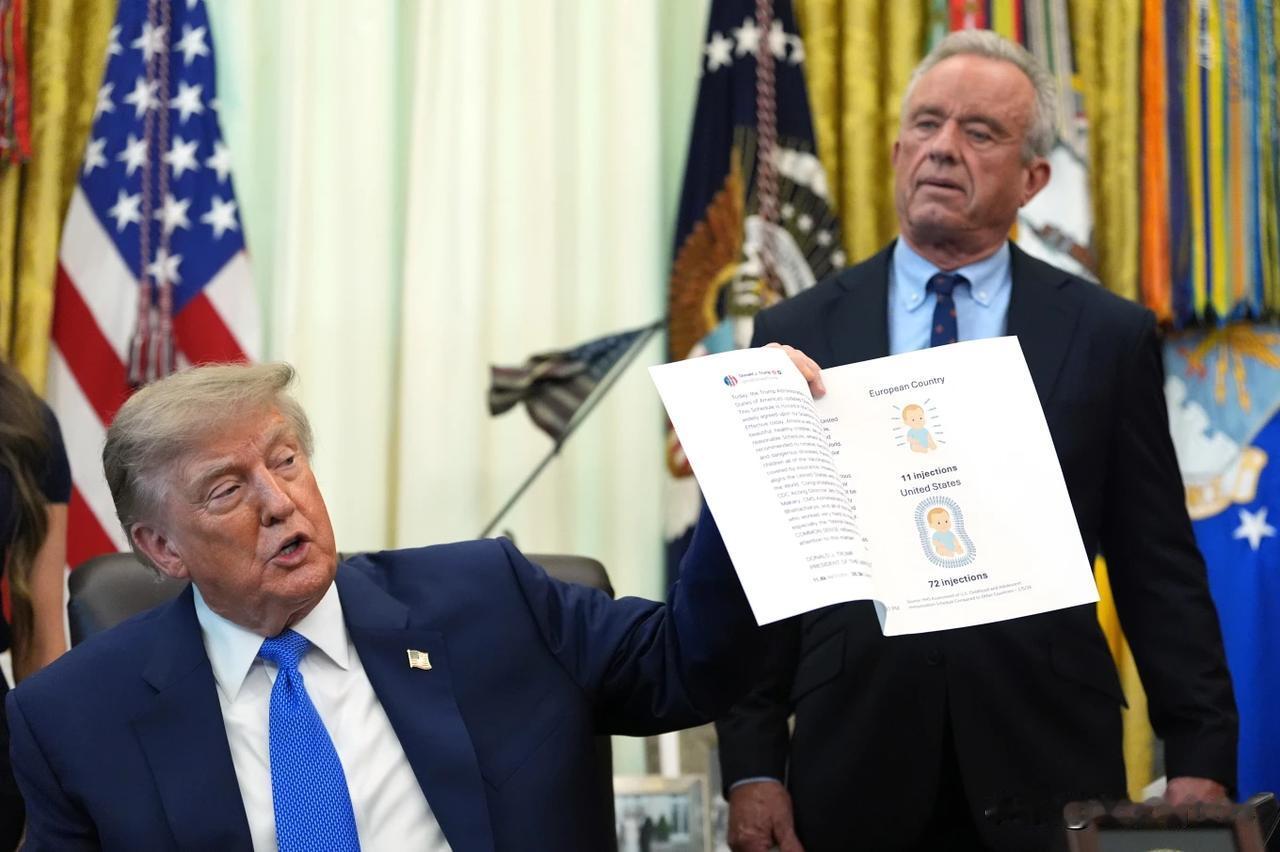 【特朗普：当儿童接种部分疫苗时，会发生不好的事】
华盛顿时间2026年8月10日