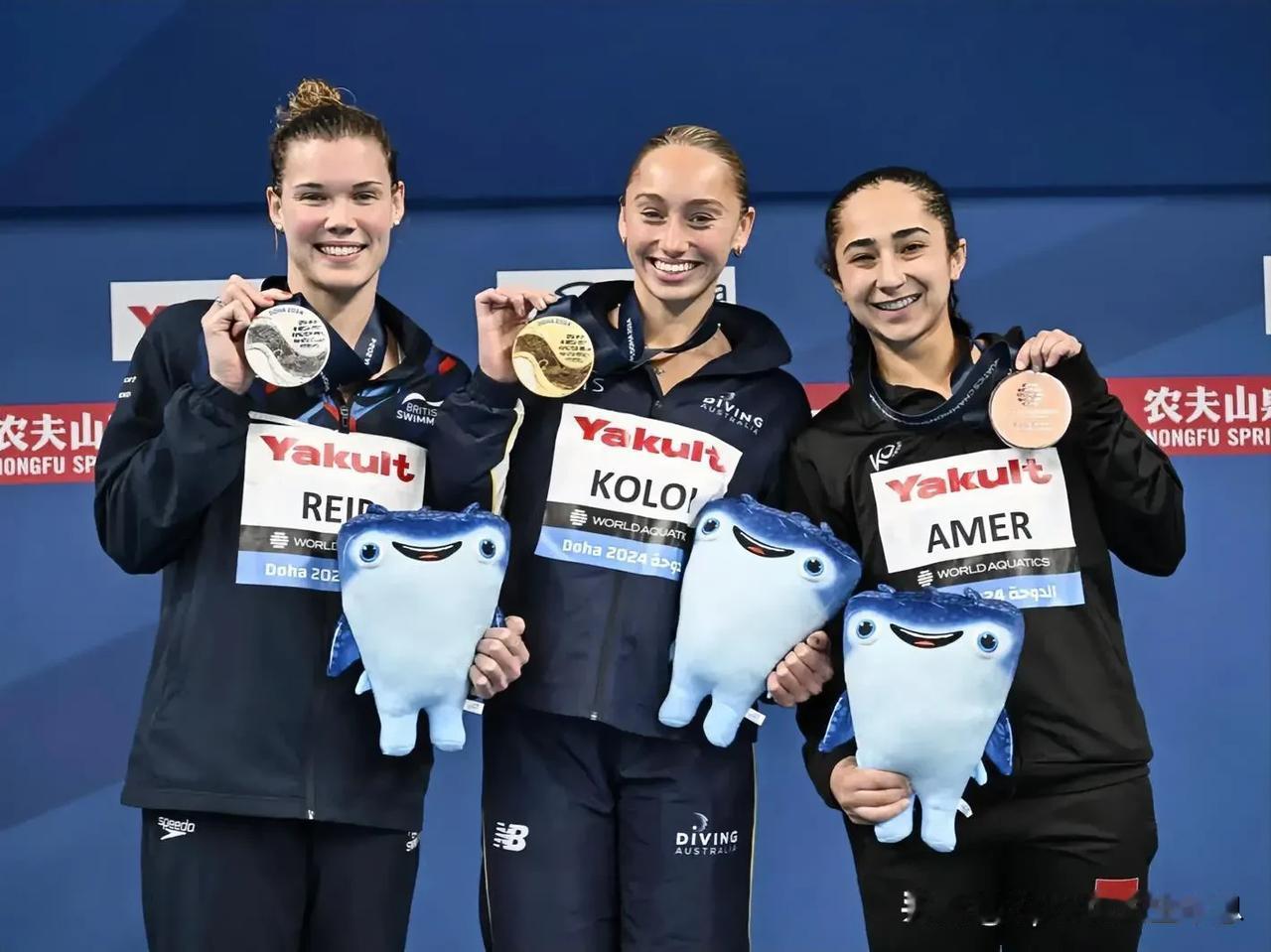 2024世界泳联世锦赛奖牌榜(2月2日)
[排名][国家][ 🥇 ][ 🥈 