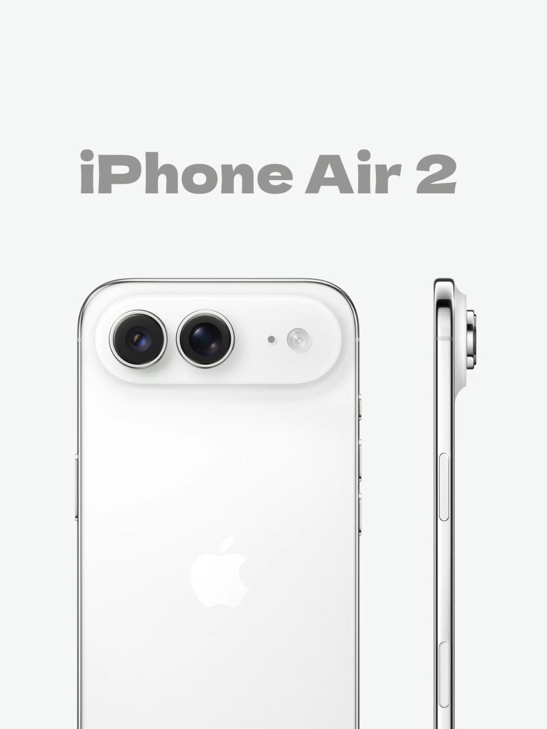 曝iPhoneAir2首发定制超薄FaceID前阵子还说太薄要取消Face ID