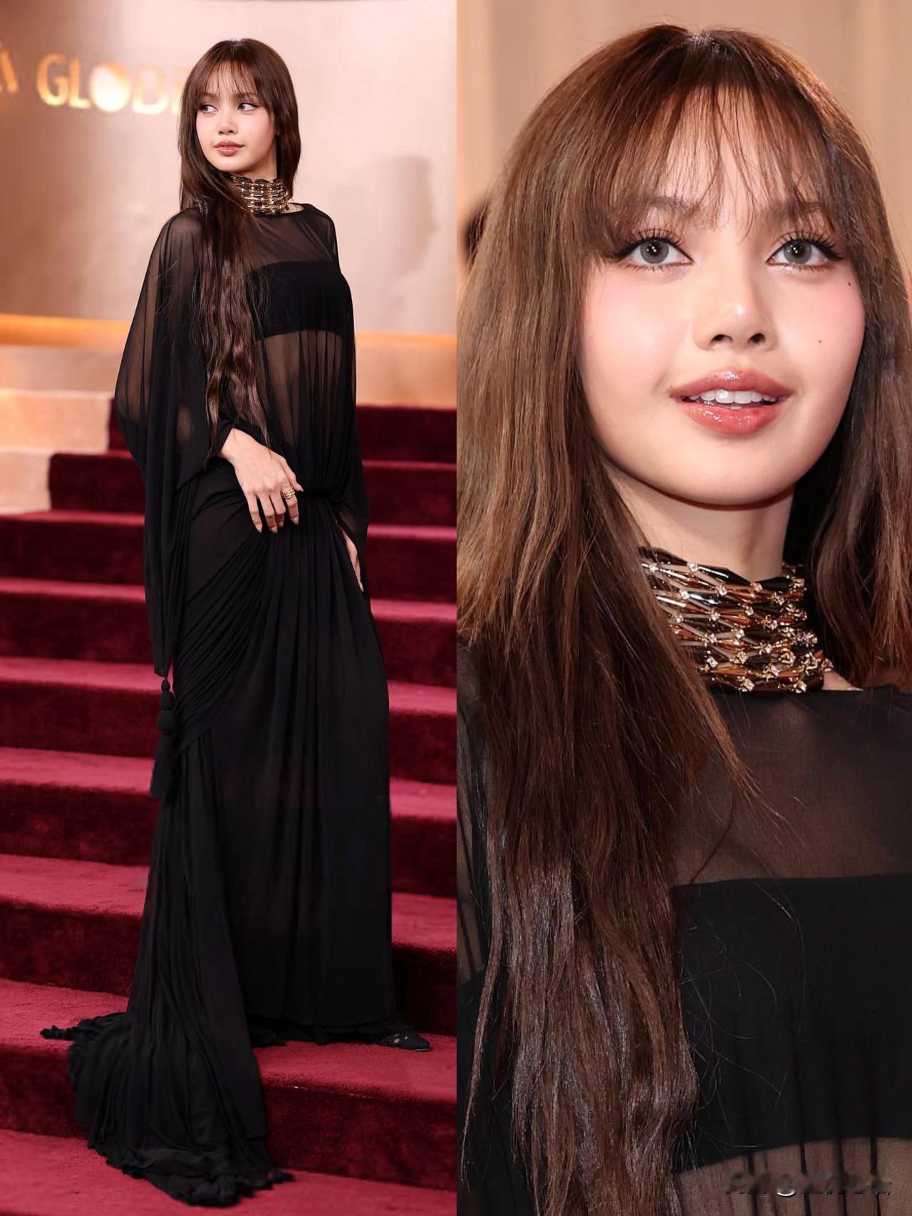 Lisa太牛了！
Kpop首个亮相金球奖嘉宾！
继奥斯卡、艾美奖之后，
她直接拿