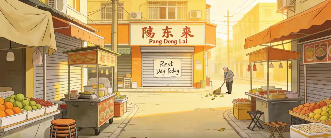 一家店休息，整条街停摆——胖东来的“商业奇观”
每周二，胖东来闭店休息。每到这一