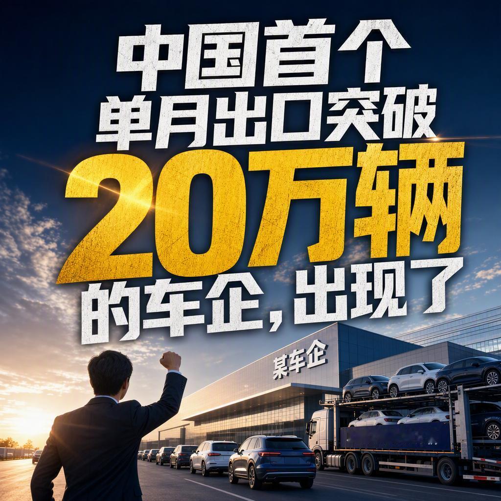 很多人以为中国车企出海还停留在“小打小闹”，但奇瑞用一份数据把这个印象彻底打碎了