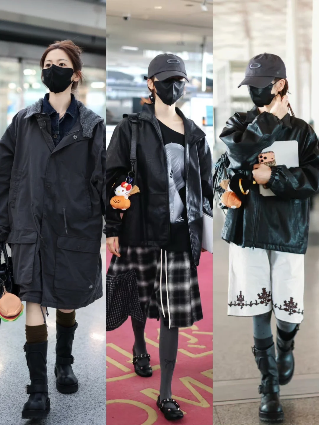 杨超越真甜出自己的风格，三套私服好时髦