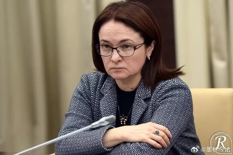 俄罗斯央行行长纳比乌琳娜：“形势严峻。俄罗斯六个地区已经耗尽所有储备，濒临金融灾