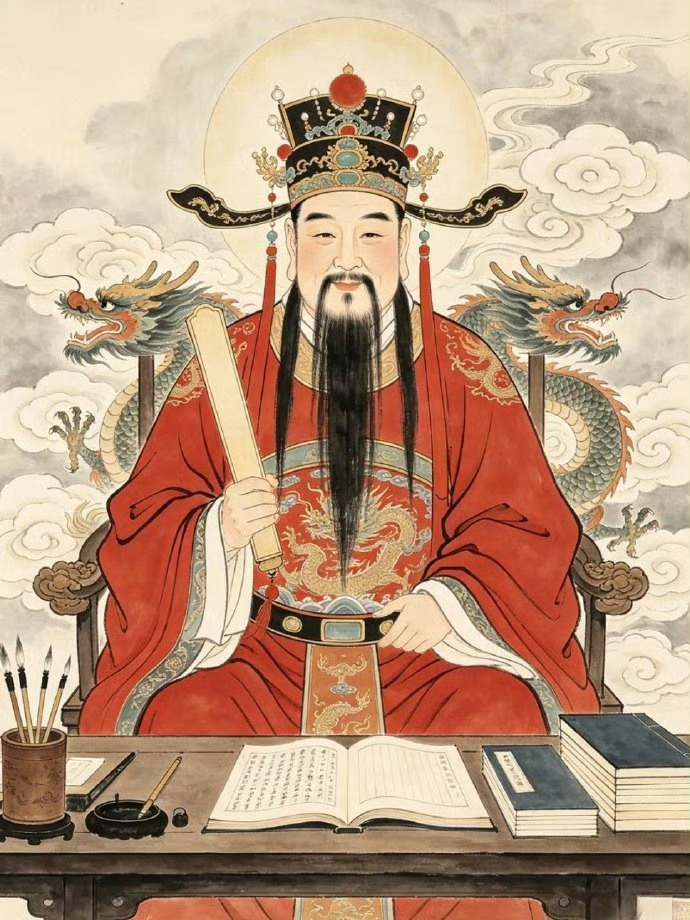高考在即，刷到文昌帝君别无视，助你一举夺魁，顺利上岸。