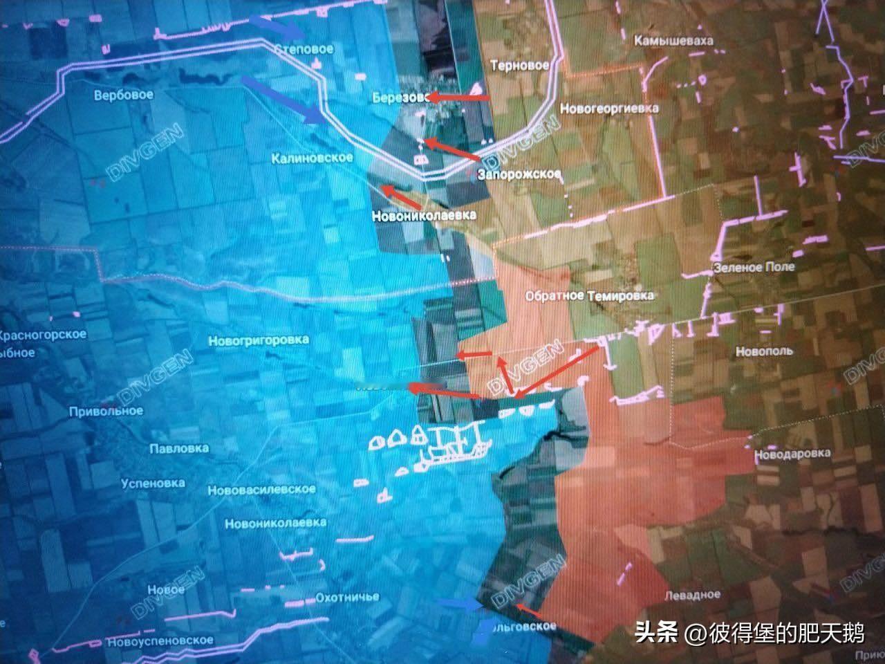 俄乌前线最新战况（9月14日）！扎波罗热方向（该州东部古利亚伊波列地段）

俄军