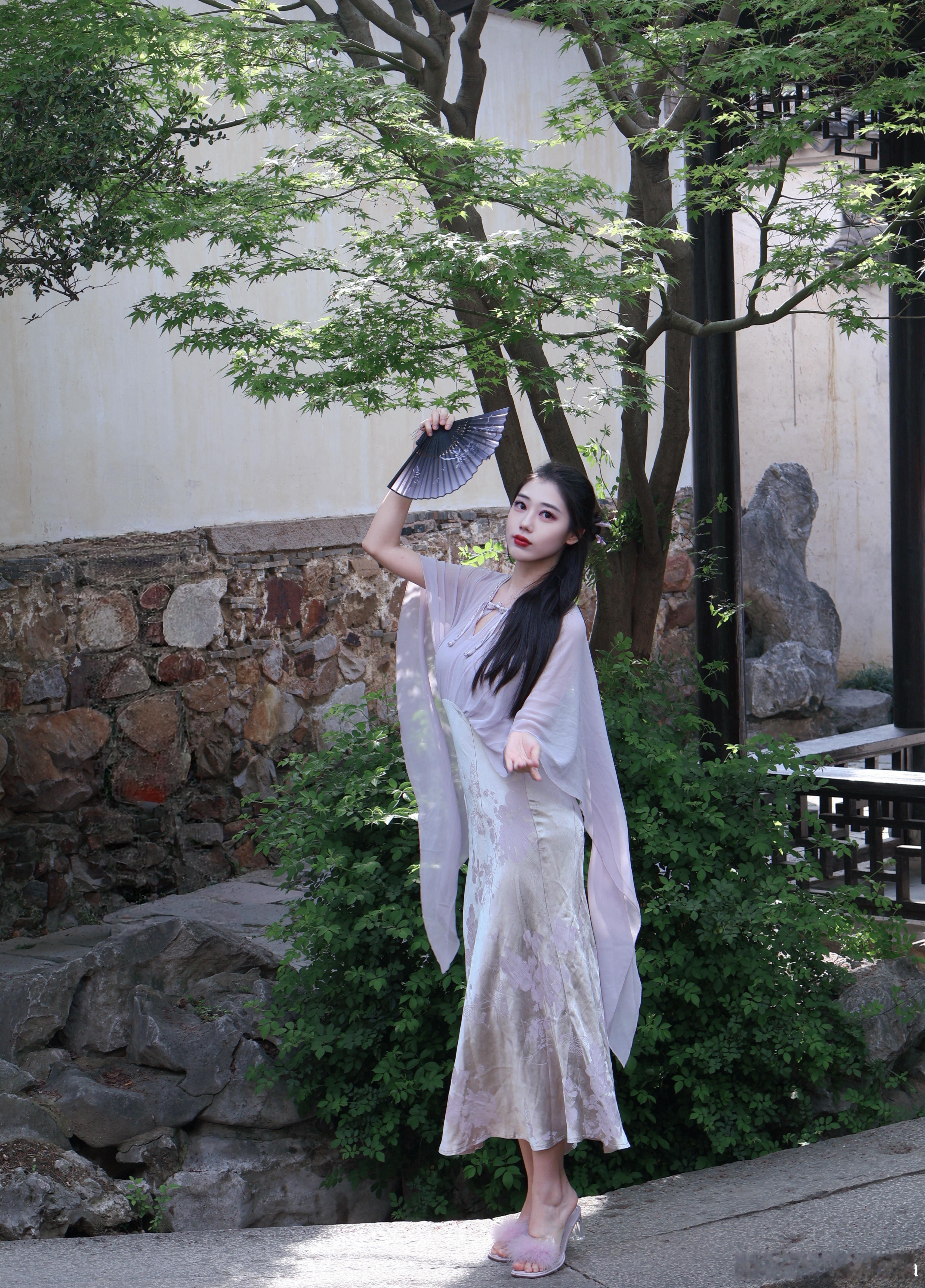 烟光凝而暮山紫无锡江南热门美女 无锡·惠山古镇景区