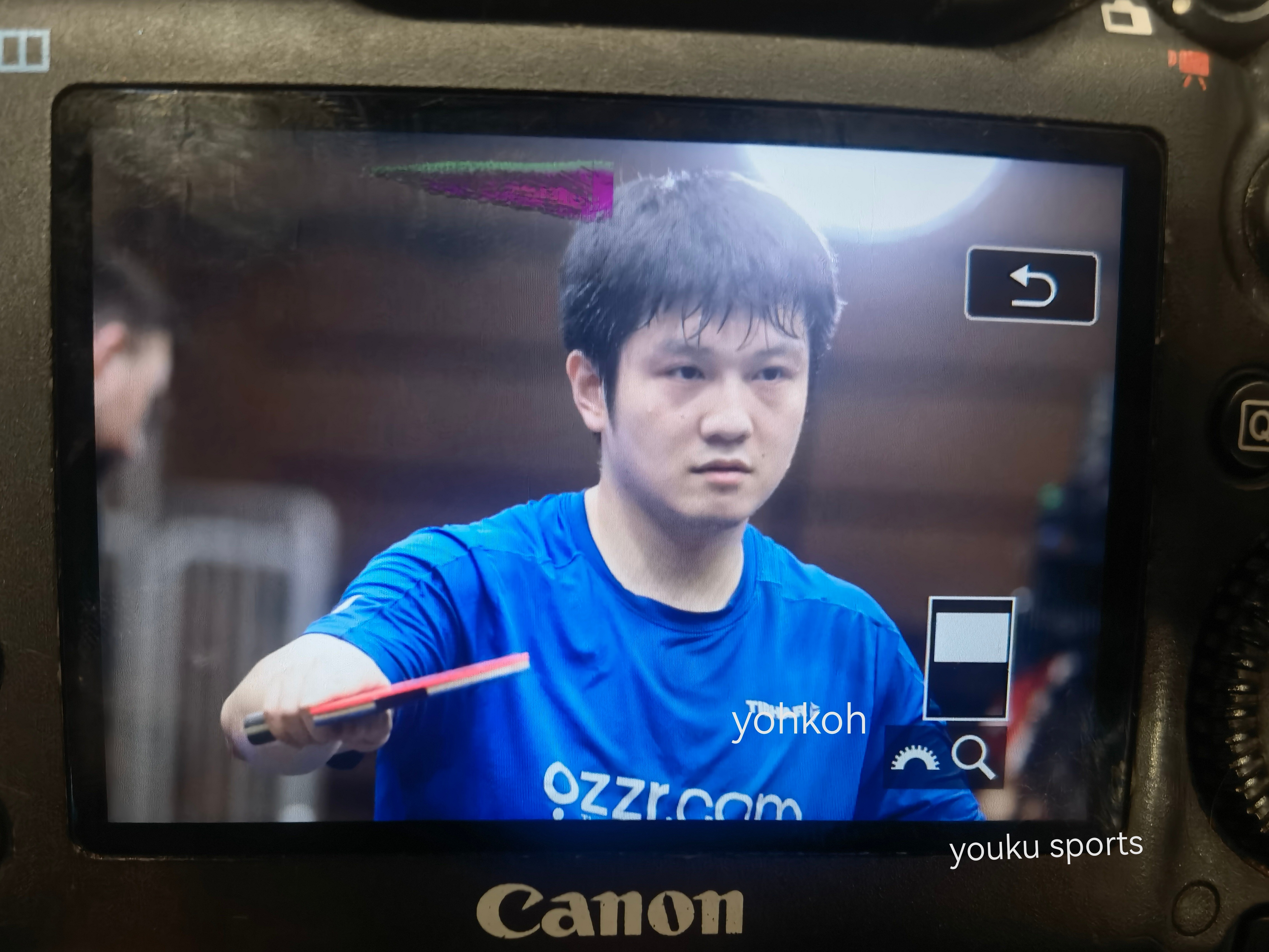 樊振东 今日份热身🐼 