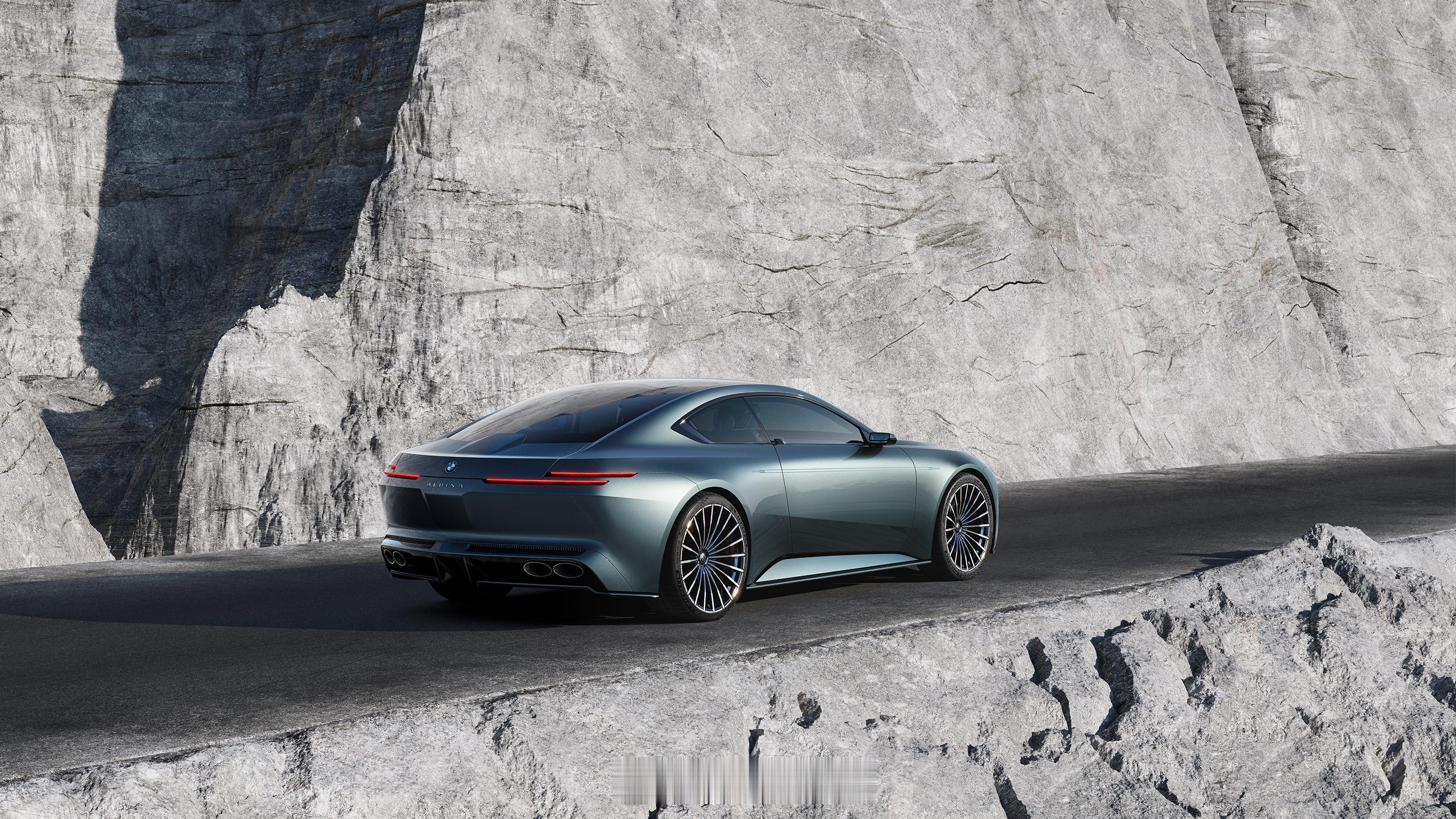 Vision BMW ALPINA概念车敞篷版&猎装版 图1 & 图2为官方发布