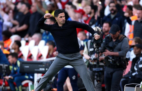 在酋长球场英超比赛中，阿森纳第4次凭借前10分钟进球1-0取胜英超第34轮，阿森