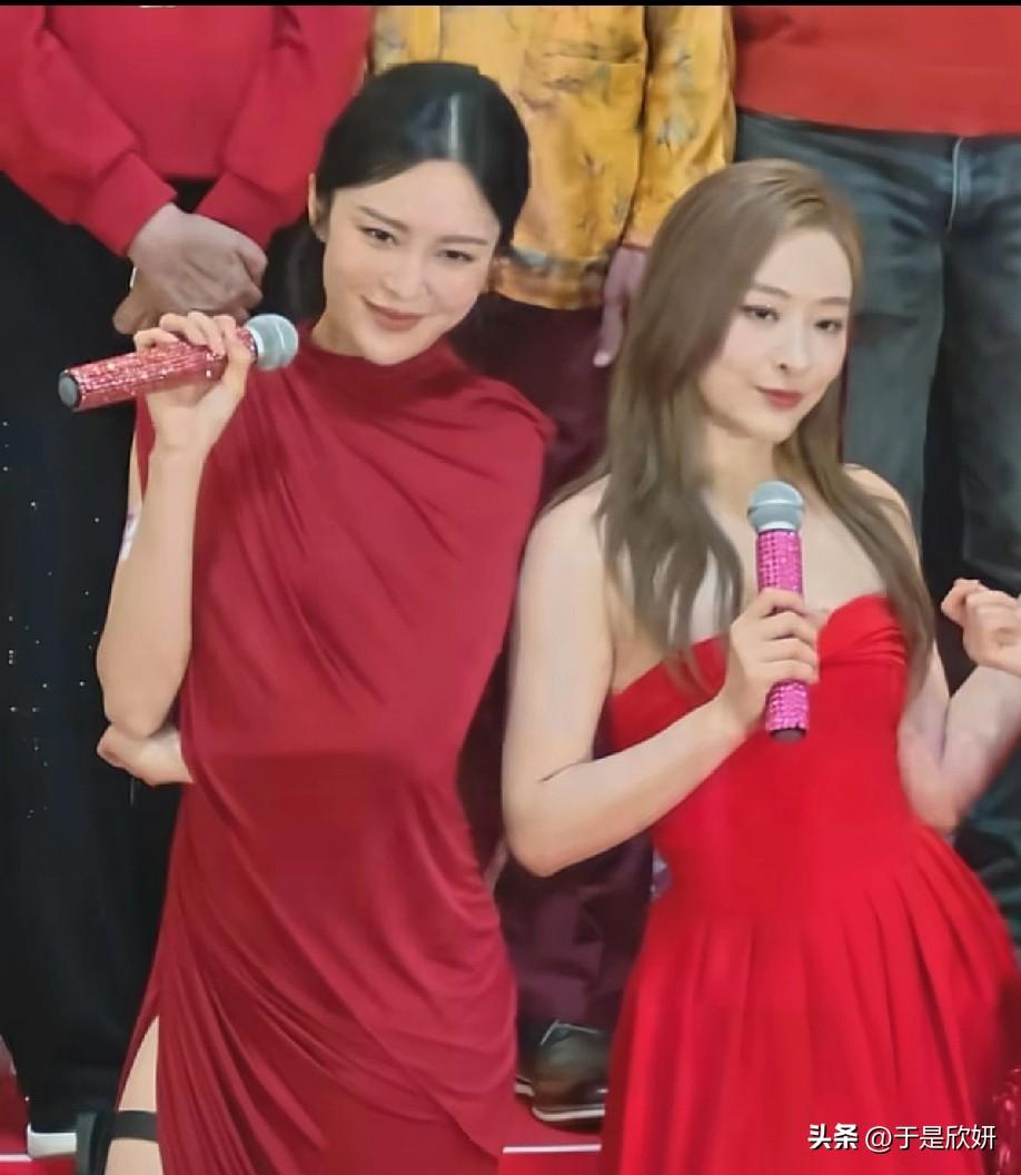  TVB双姝杀疯了！张曦雯+陈滢红裙配枪，《卧底娇娃》这造型谁顶得住？晒图笔记大