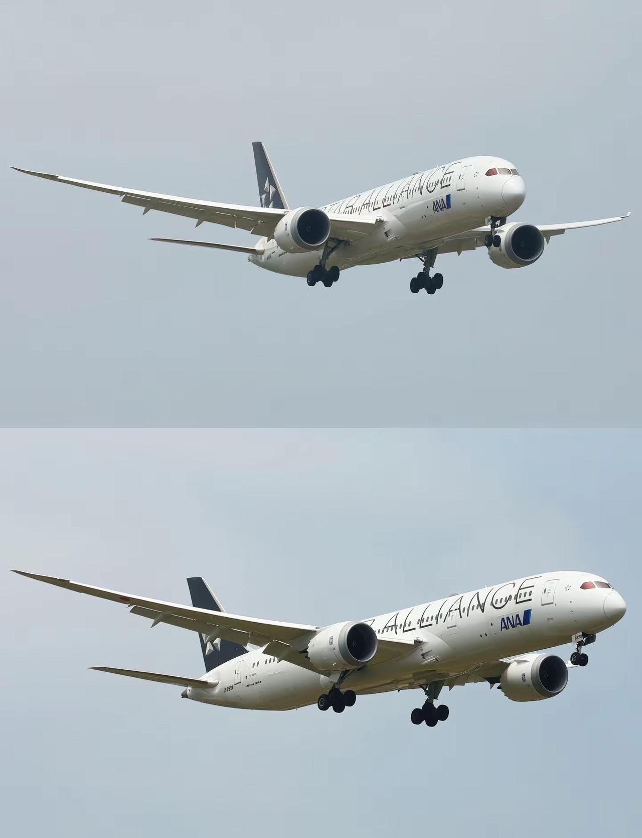 由于中日关系紧张，但全日空依旧每天派出波音787型宽体客机执飞东京至大连航线，某