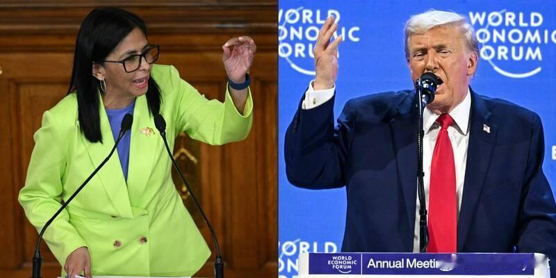 “受够了！”委内瑞拉代理总统当面回呛特朗普：石油不是你说了算海外新鲜事 获得美国