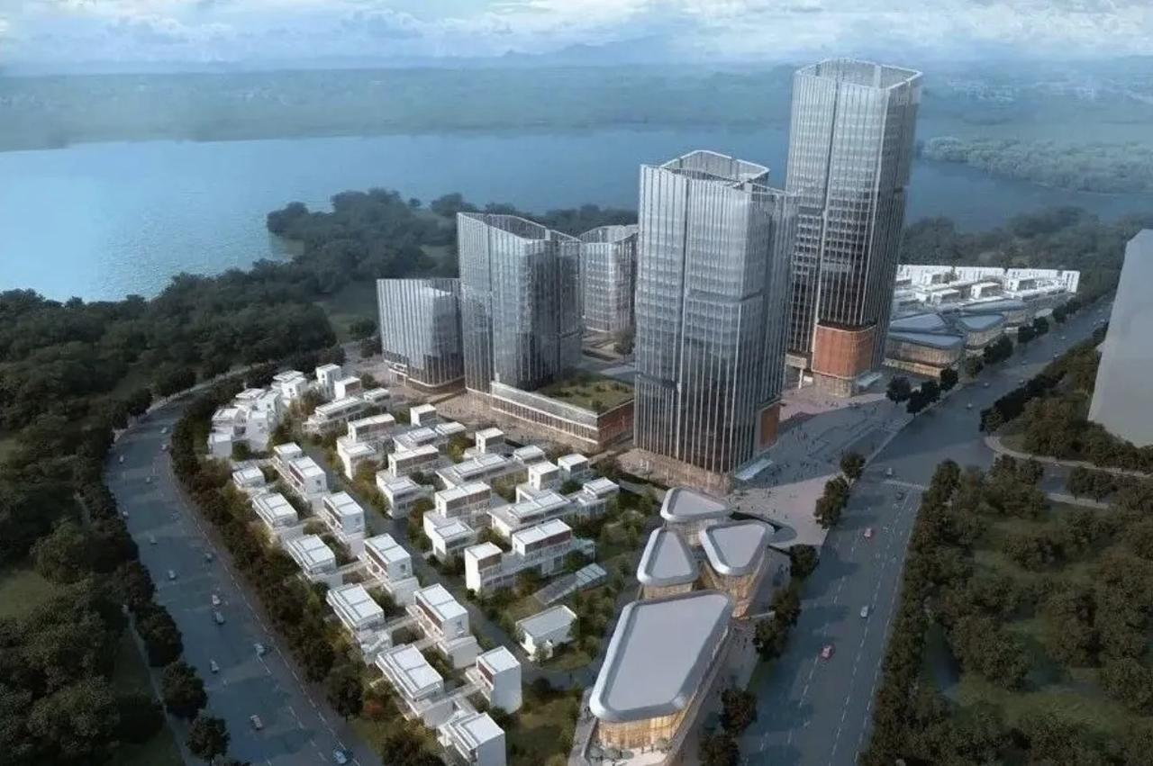 作为武汉经开区数字经济产业的核心载体，科大讯飞华中总部项目已全面竣工，进入最后内