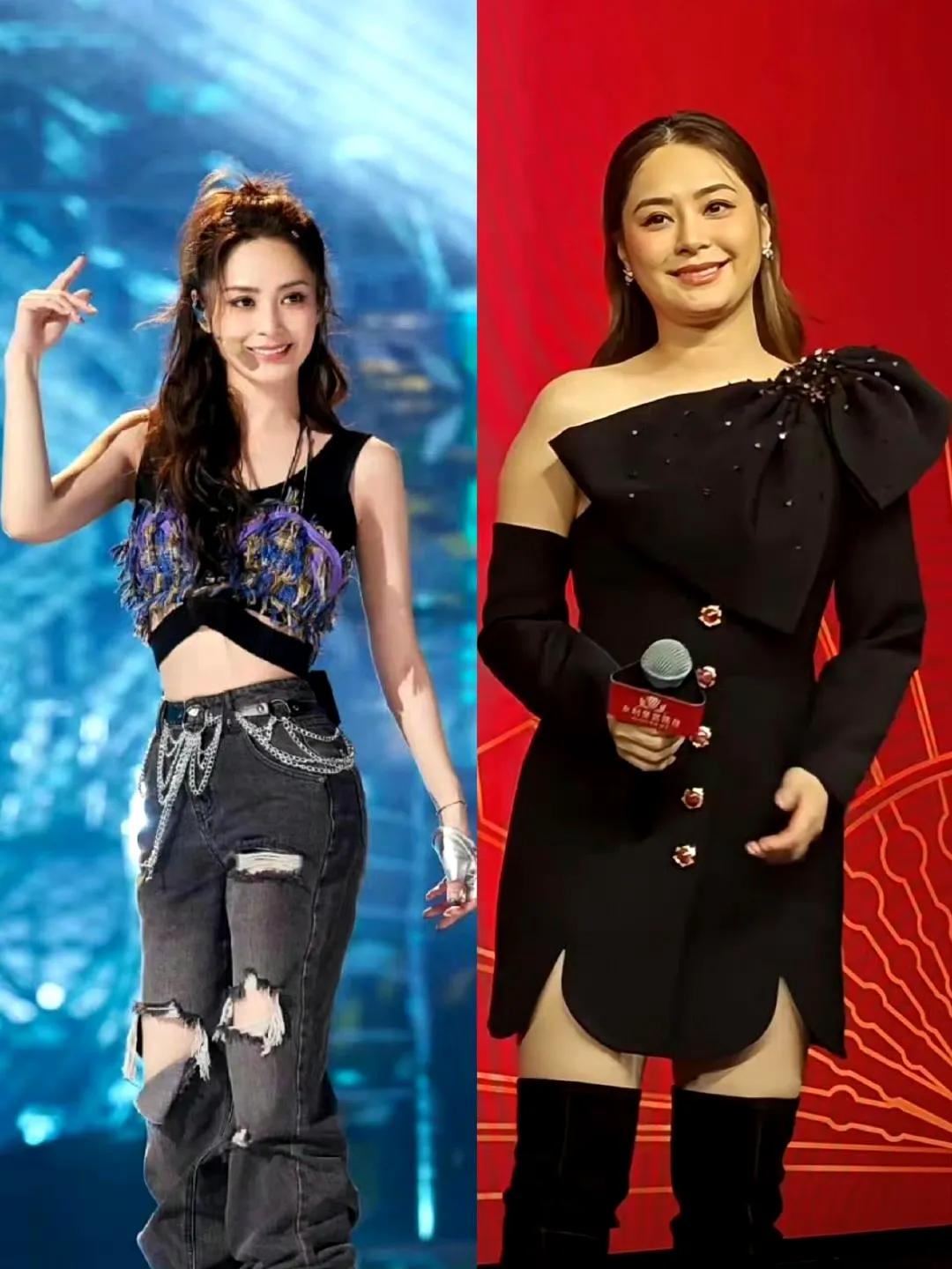 #记录我的9月生活#阿娇果然是易胖体质，浪姐瘦回颜值巅峰，现在又胖回来了，这种容