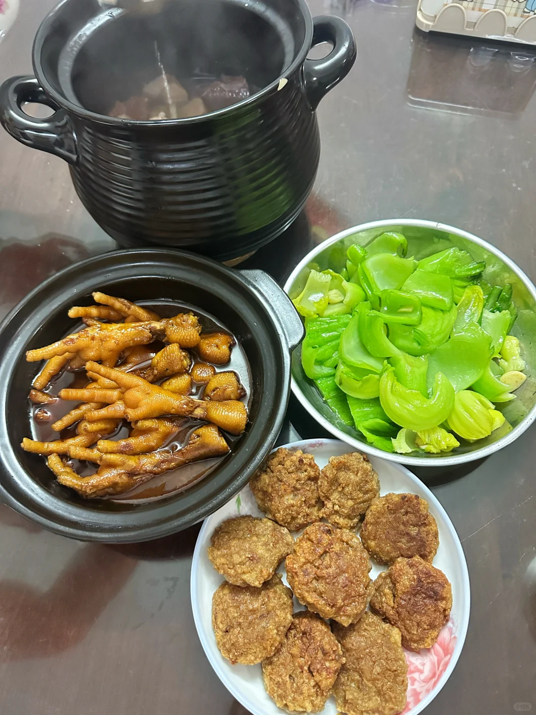 广州一家四口的晚餐！