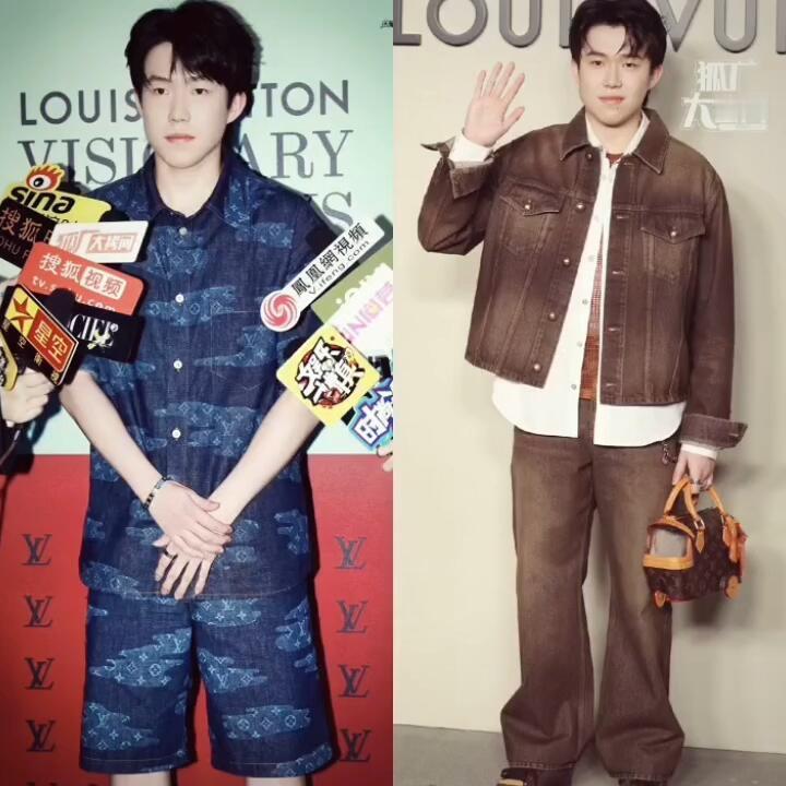 王楚钦作为LV的代言人，从25年到26年，哪个少年依旧洒脱自如！
时间过得很快，