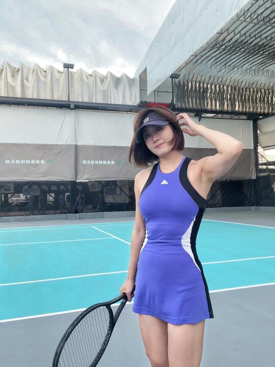 恭喜王欣瑜亚军，去年同款翻出来穿穿